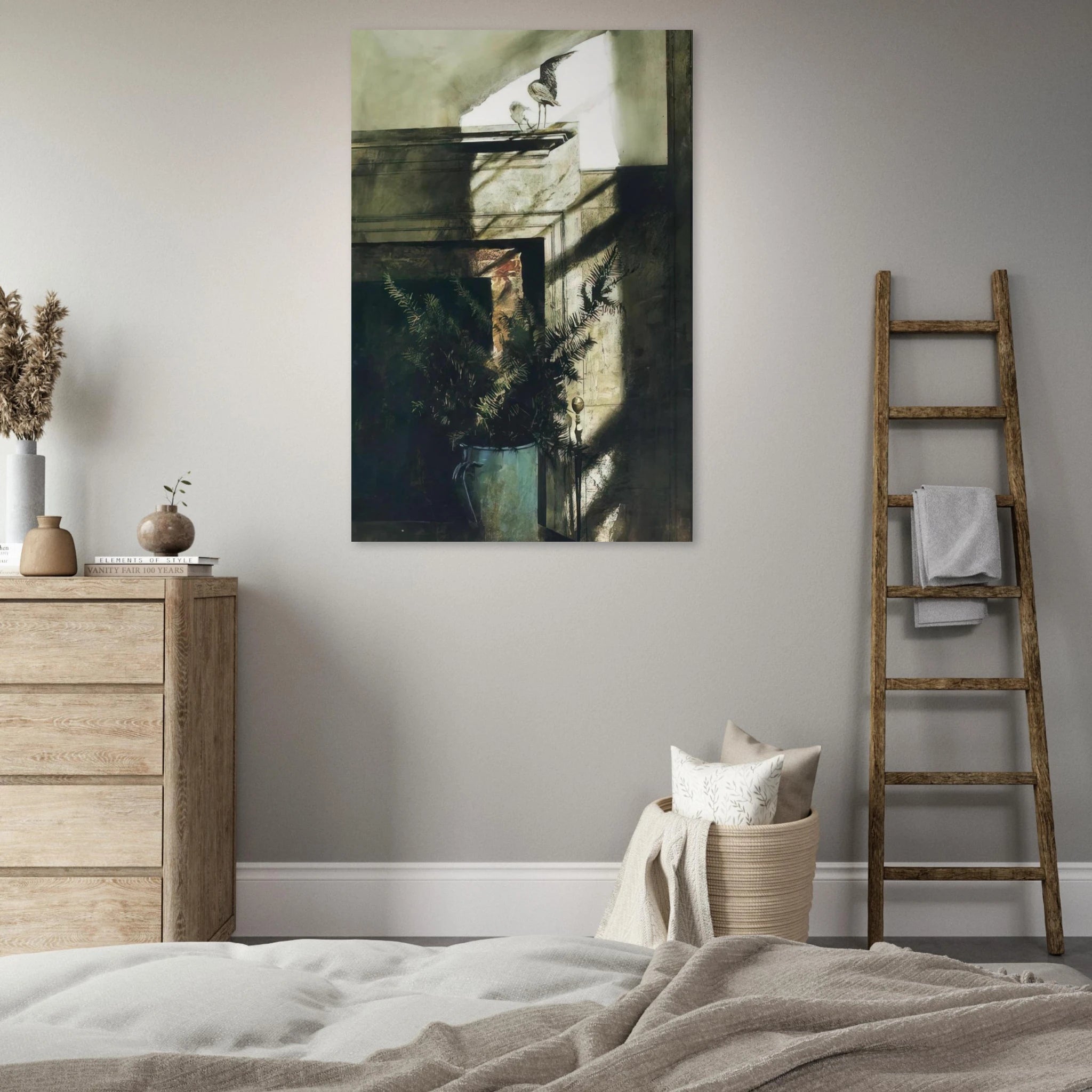 BIRD IN THE HOUSE Poster | Andrew Wyeth Poster | Andrew Wyeth Prints