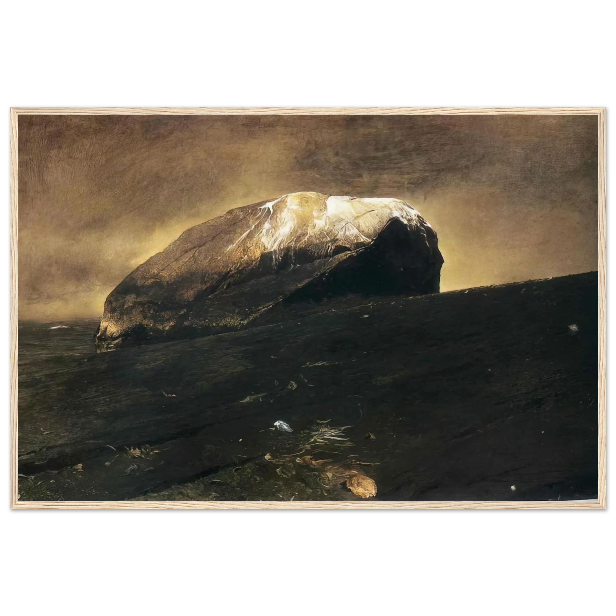 NOT DETECTED 42 Framed Poster | Andrew Wyeth Framed Prints Wall Art | Andrew Wyeth Prints