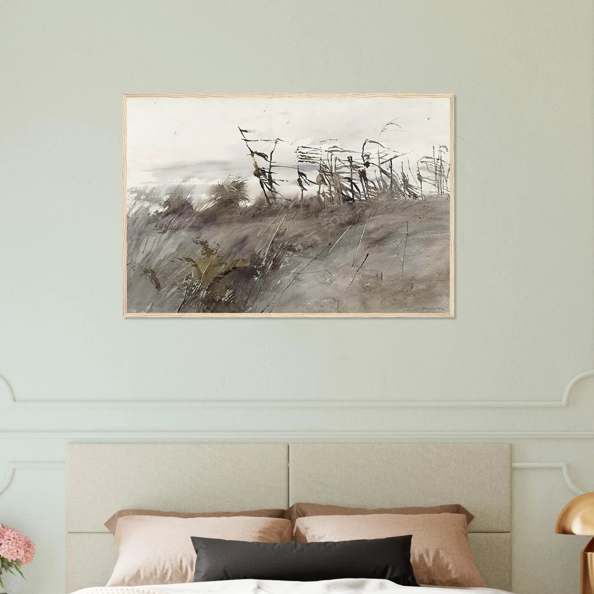 NOVEMBER FIRST 1950 Framed Poster | Andrew Wyeth Framed Prints Wall Art | Andrew Wyeth Prints