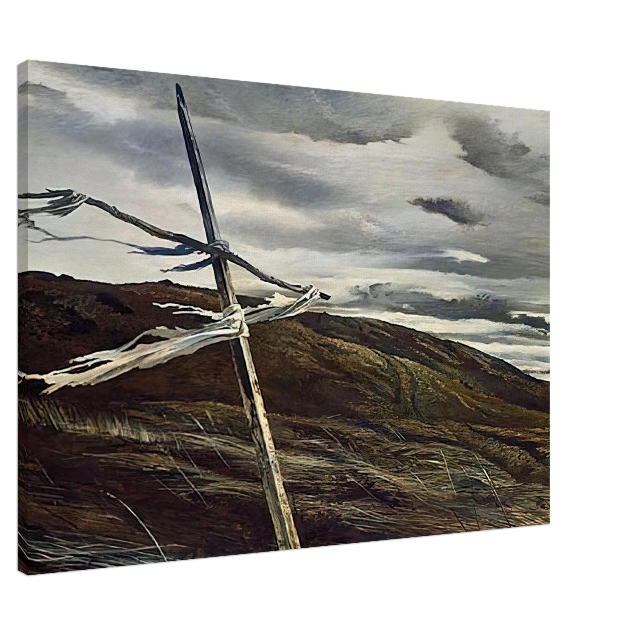 DODGES RIDGE 1947 Canvas | Andrew Wyeth Canvas | Andrew Wyeth Prints