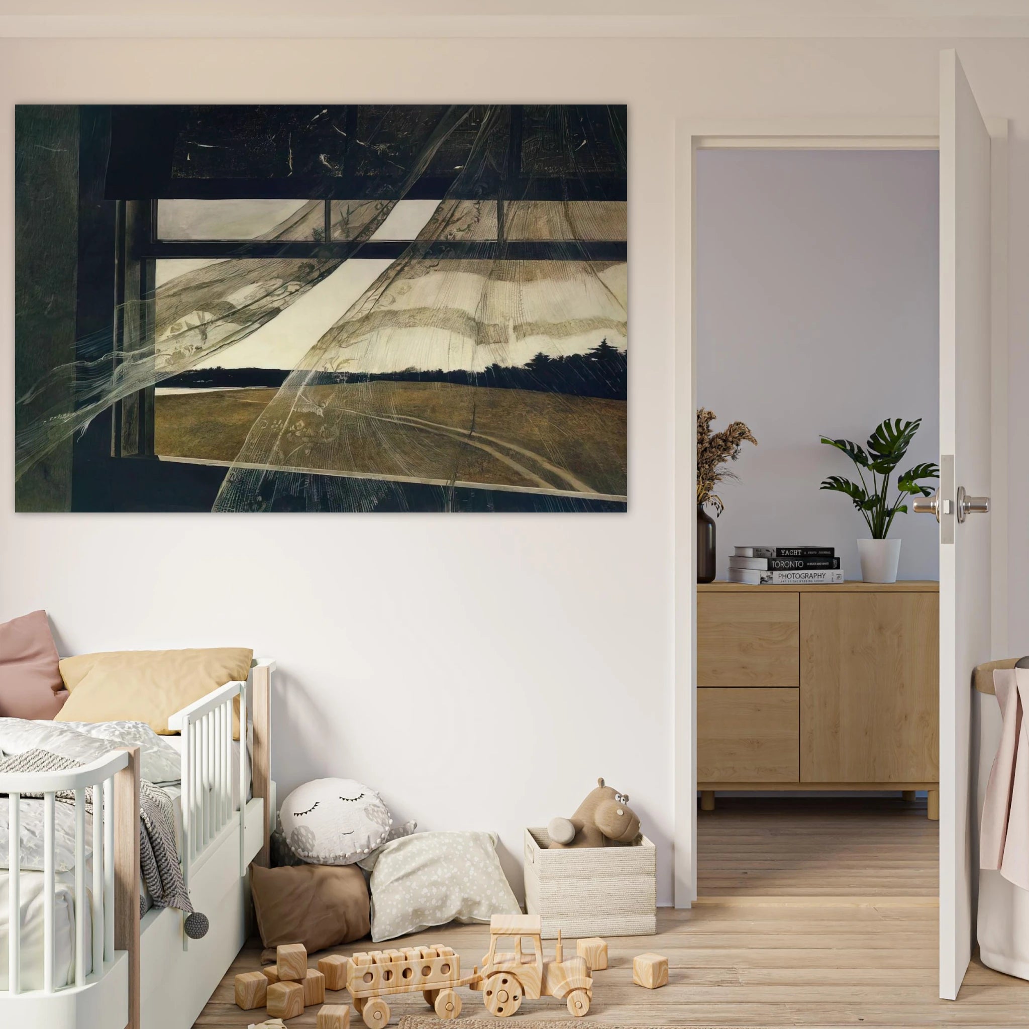 WIND FROM THE SEA 1947 Poster | Andrew Wyeth Poster | Andrew Wyeth Prints
