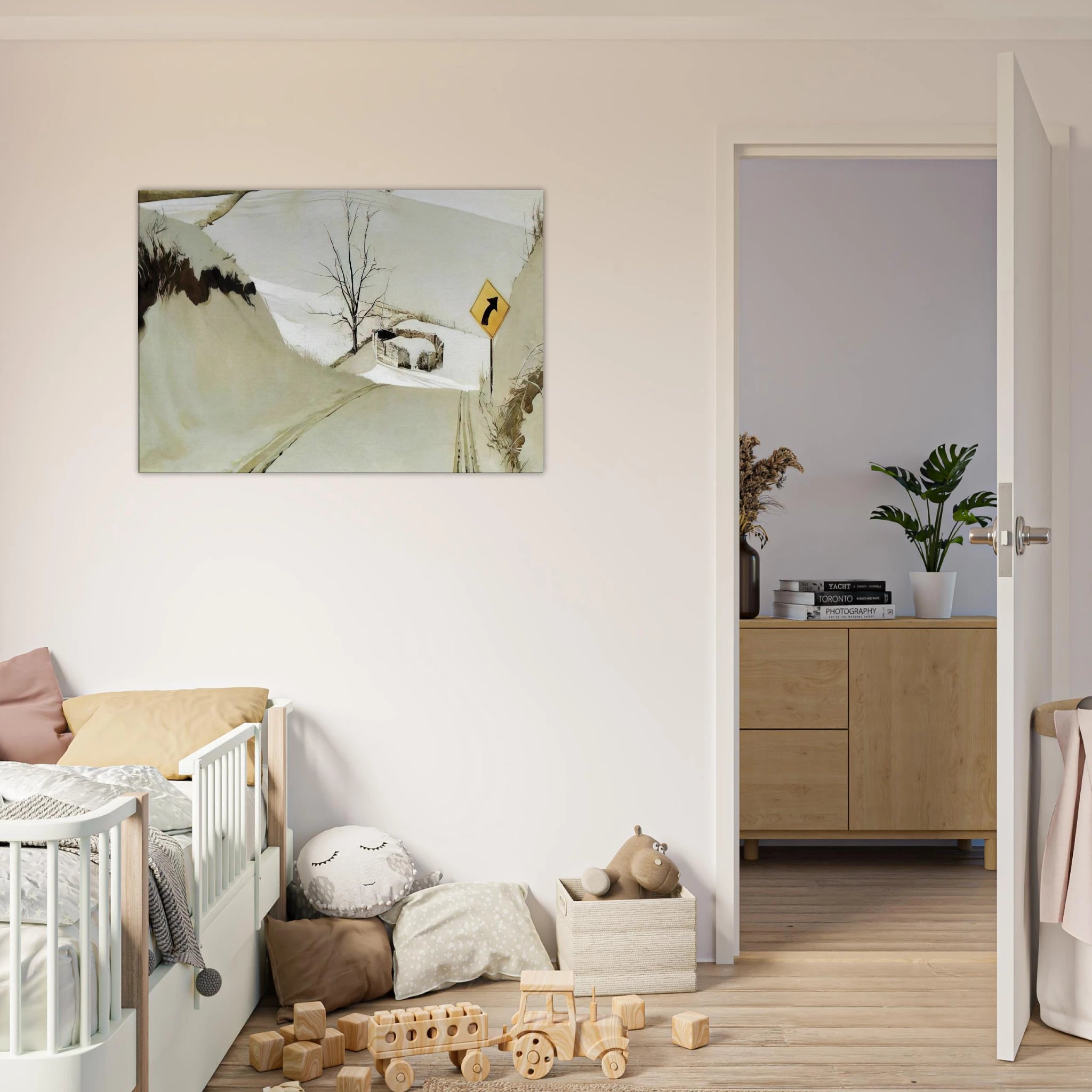 RING ROAD Canvas | Andrew Wyeth Canvas | Andrew Wyeth Prints