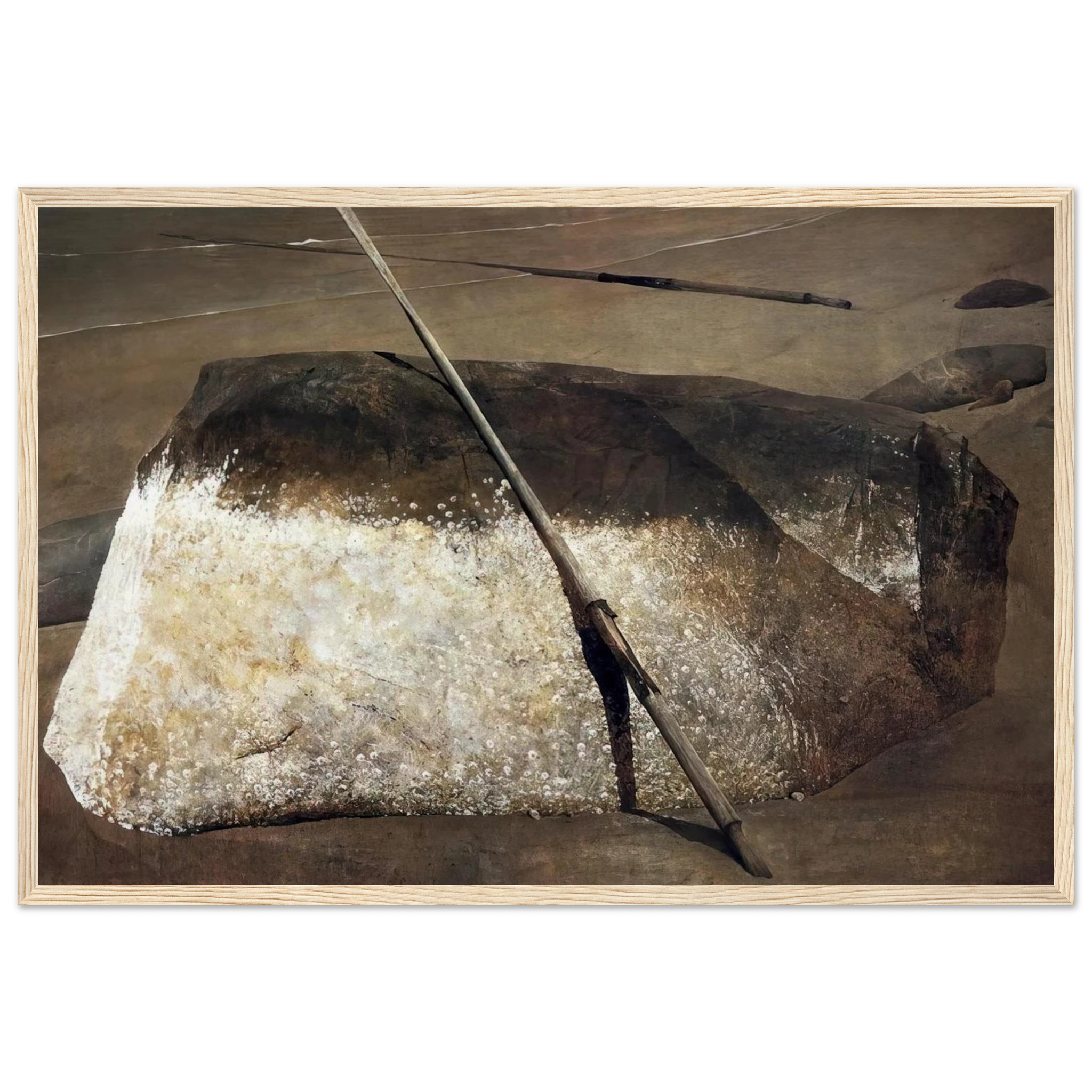 NOT DETECTED 38 Framed Poster | Andrew Wyeth Framed Prints Wall Art | Andrew Wyeth Prints