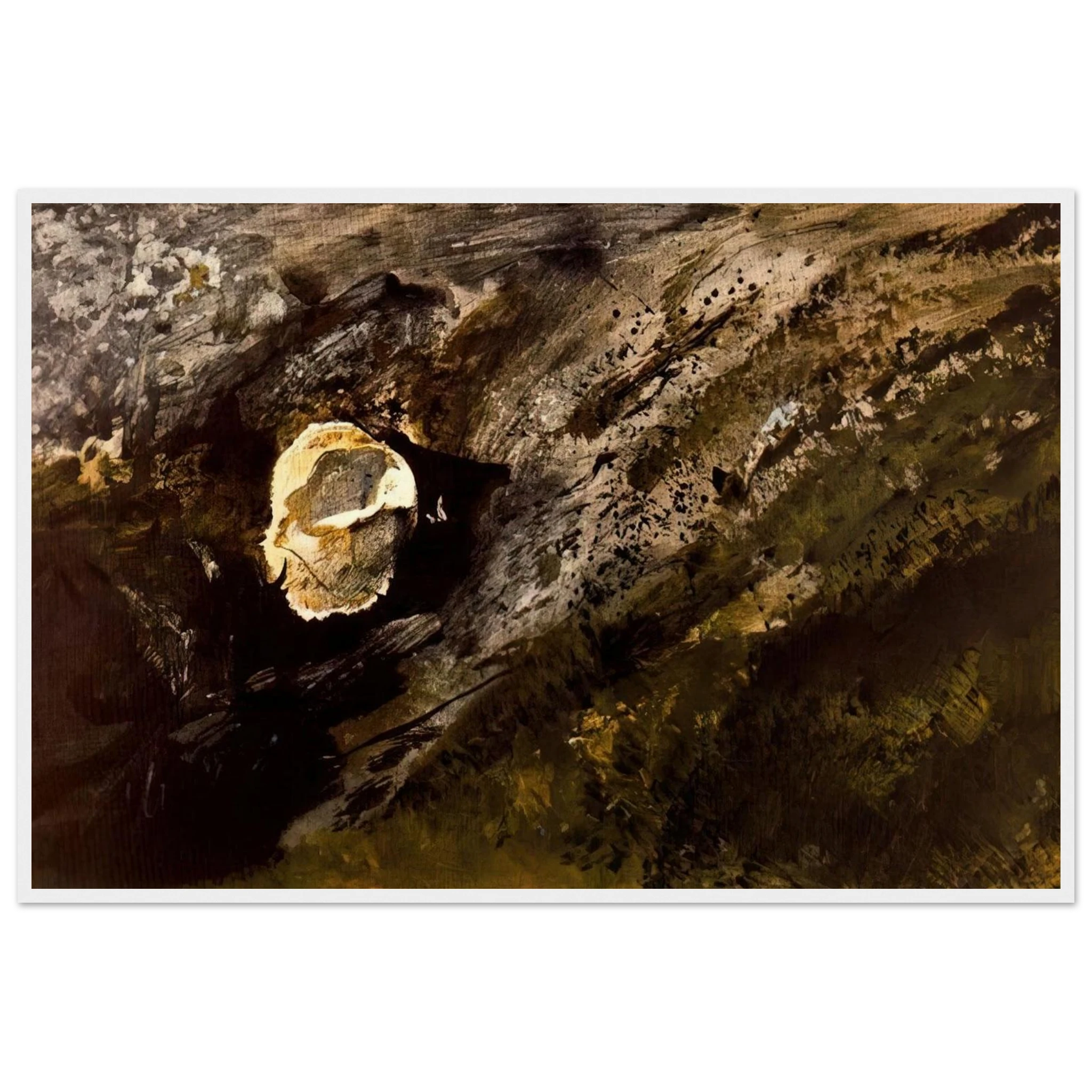 INLAND SHELL Framed Poster | Andrew Wyeth Framed Prints Wall Art | Andrew Wyeth Prints