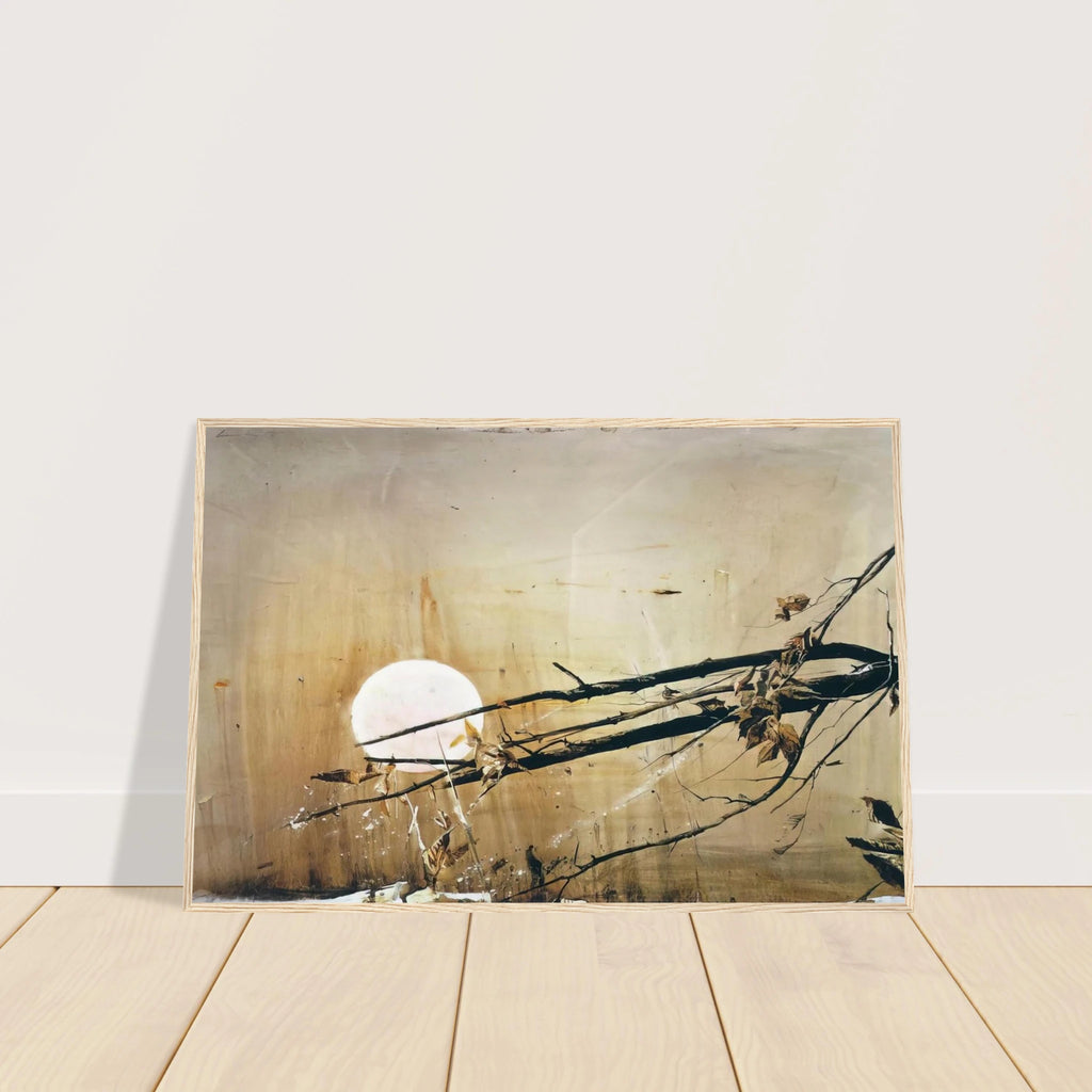 FULL MOON 1980 Framed Poster | Andrew Wyeth Framed Prints Wall Art | Andrew Wyeth Prints