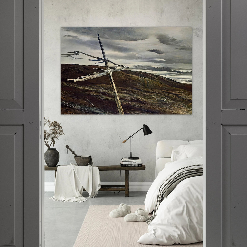 DODGES RIDGE 1947 Poster | Andrew Wyeth Poster | Andrew Wyeth Prints