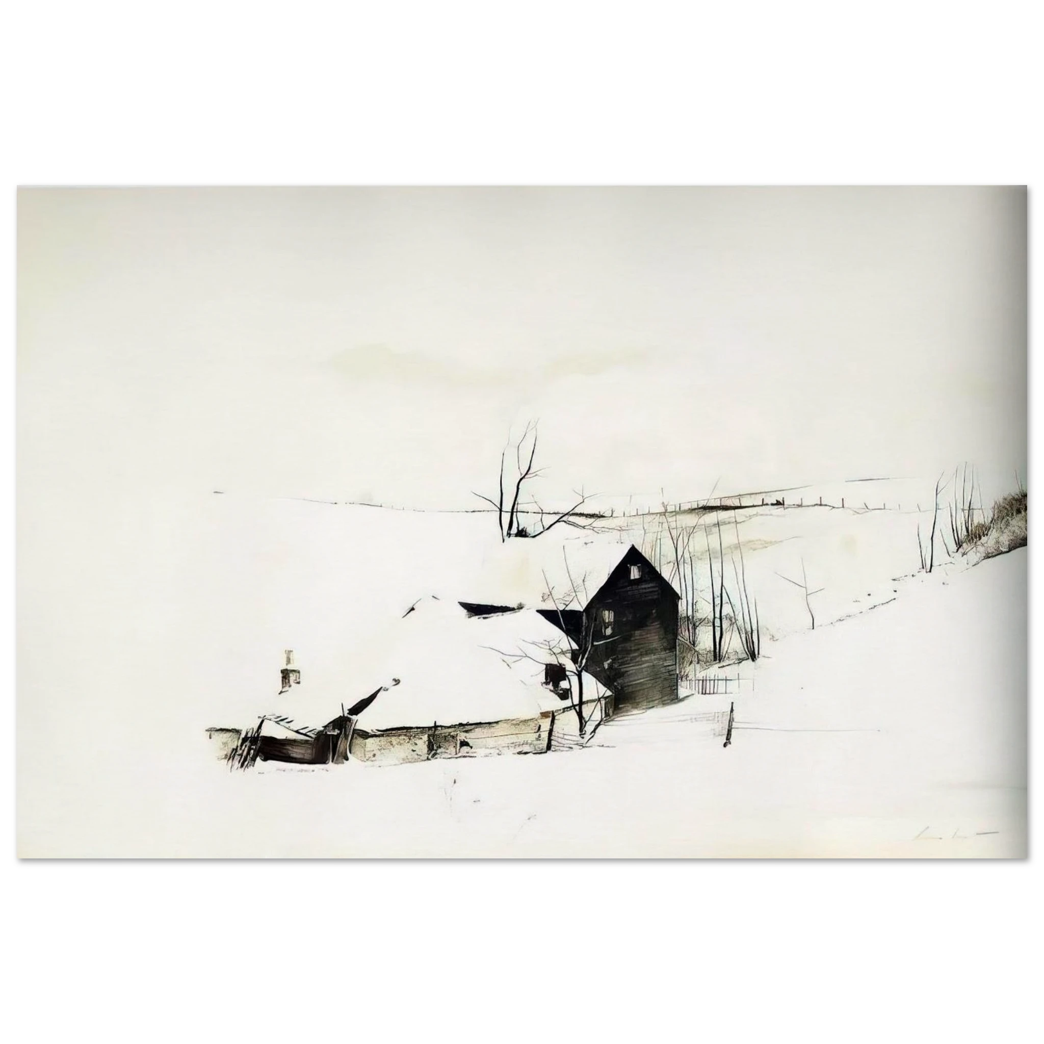 THE CORNER Poster | Andrew Wyeth Poster | Andrew Wyeth Prints