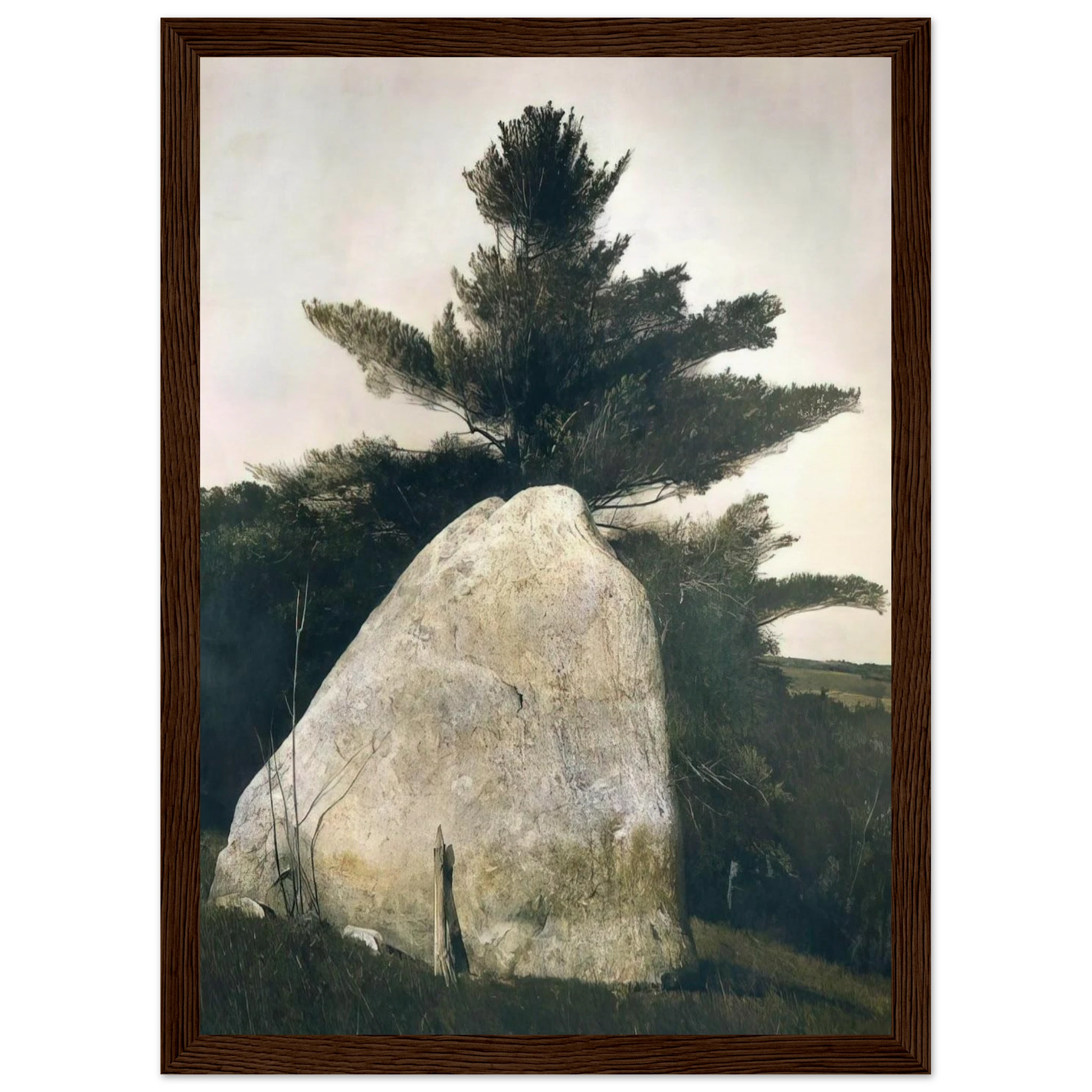 PENNSYLVANIA LANDSCAPE Framed Poster | Andrew Wyeth Framed Prints Wall Art | Andrew Wyeth Prints