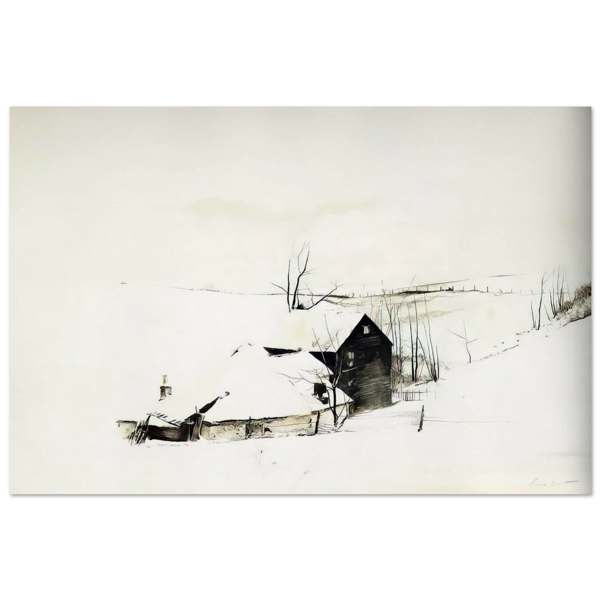 THE CORNER Poster | Andrew Wyeth Poster | Andrew Wyeth Prints