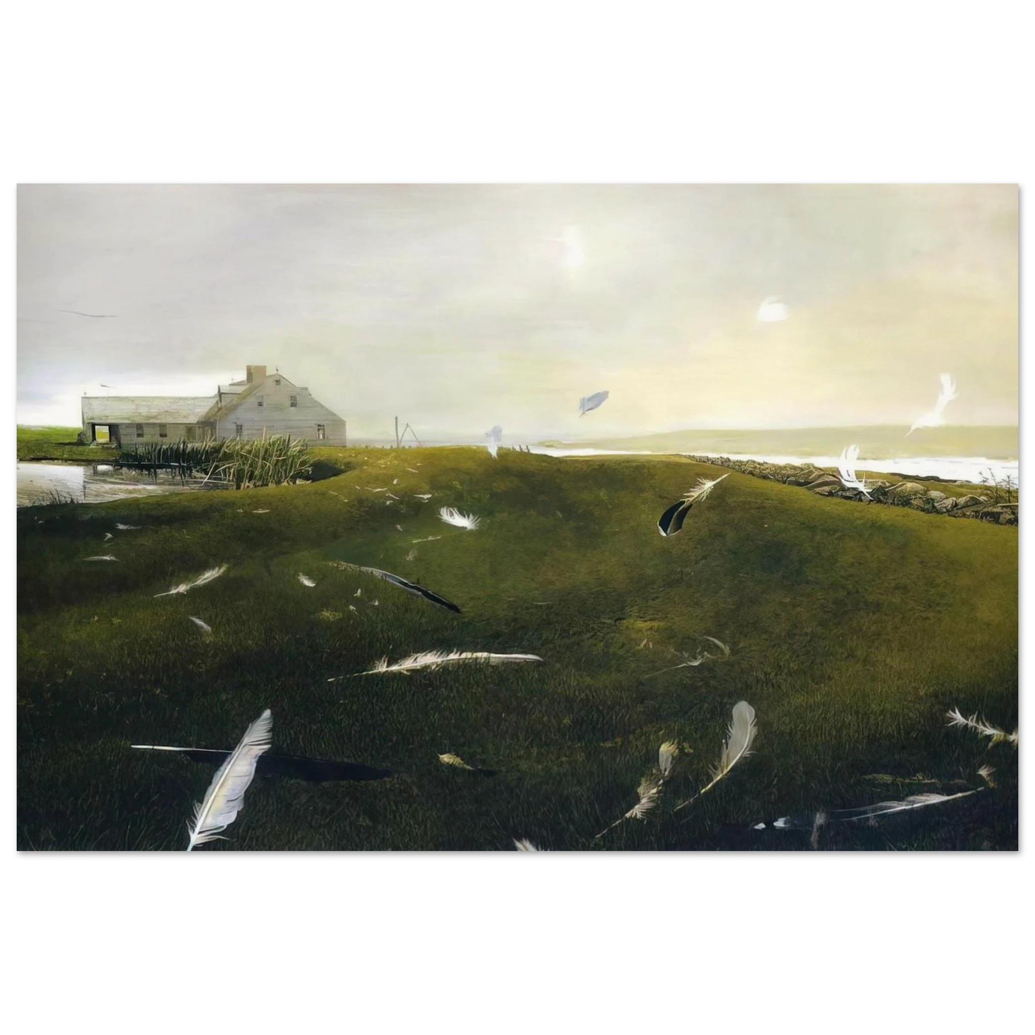 AIRBORNE Poster | Andrew Wyeth Poster | Andrew Wyeth Prints