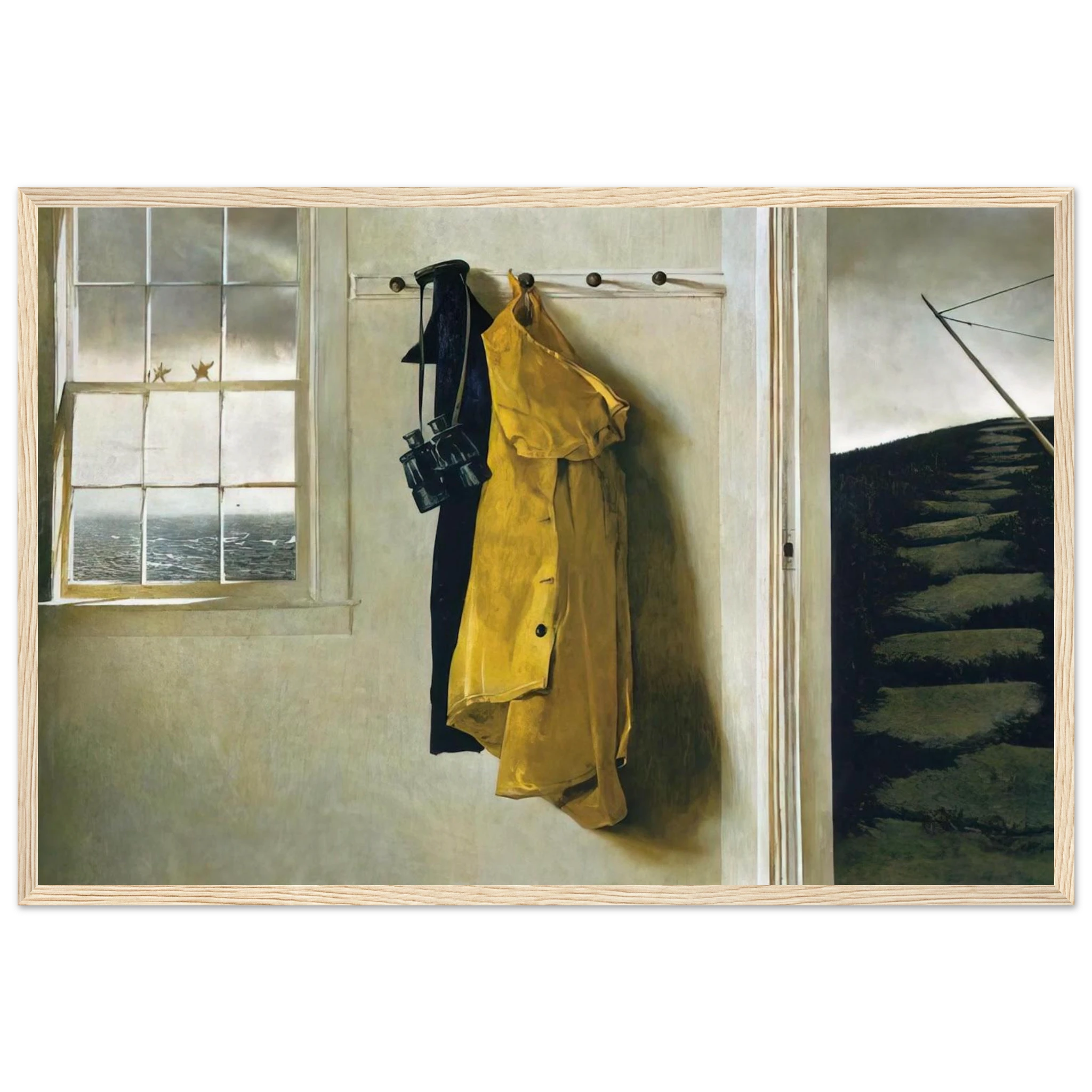 SQUALL Framed Poster | Andrew Wyeth Framed Prints Wall Art | Andrew Wyeth Prints