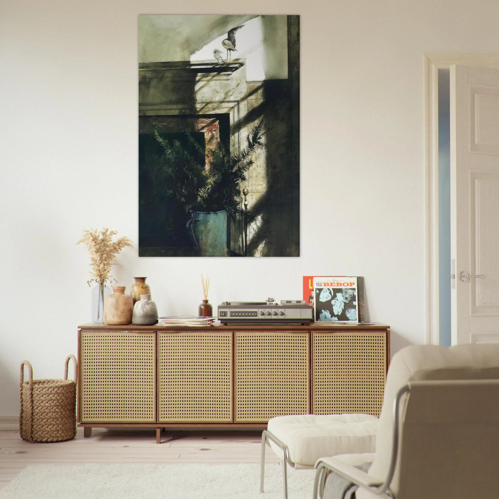 BIRD IN THE HOUSE Poster | Andrew Wyeth Poster | Andrew Wyeth Prints