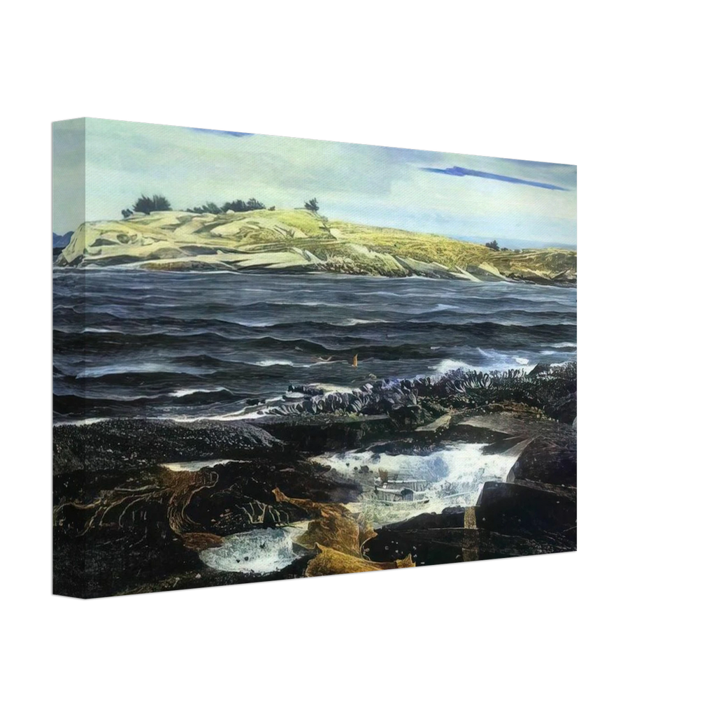 LITTLE CALDWELLS ISLAND Canvas | Andrew Wyeth Canvas | Andrew Wyeth Prints