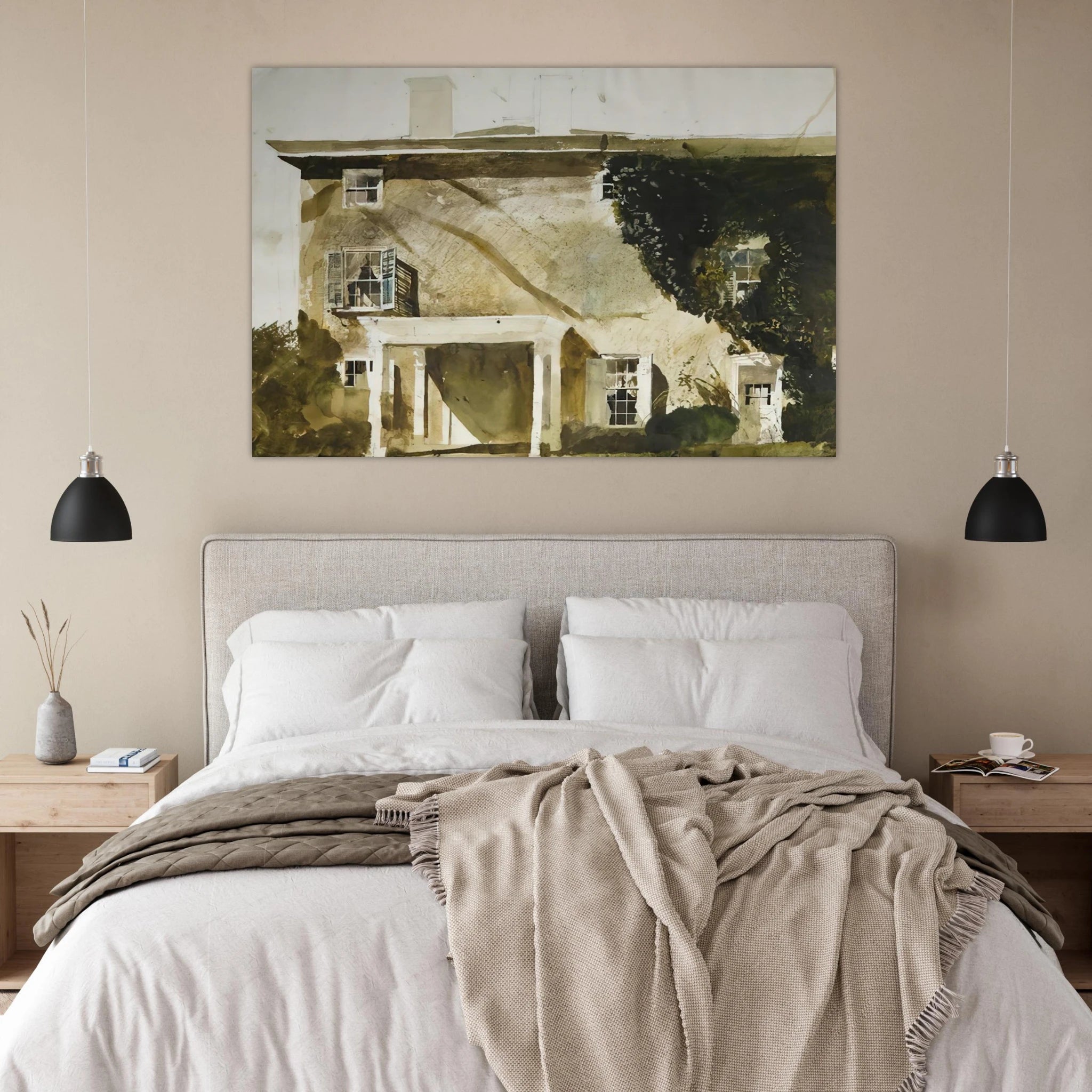 THE HATTON HOUSE 1967 Poster | Andrew Wyeth Poster | Andrew Wyeth Prints