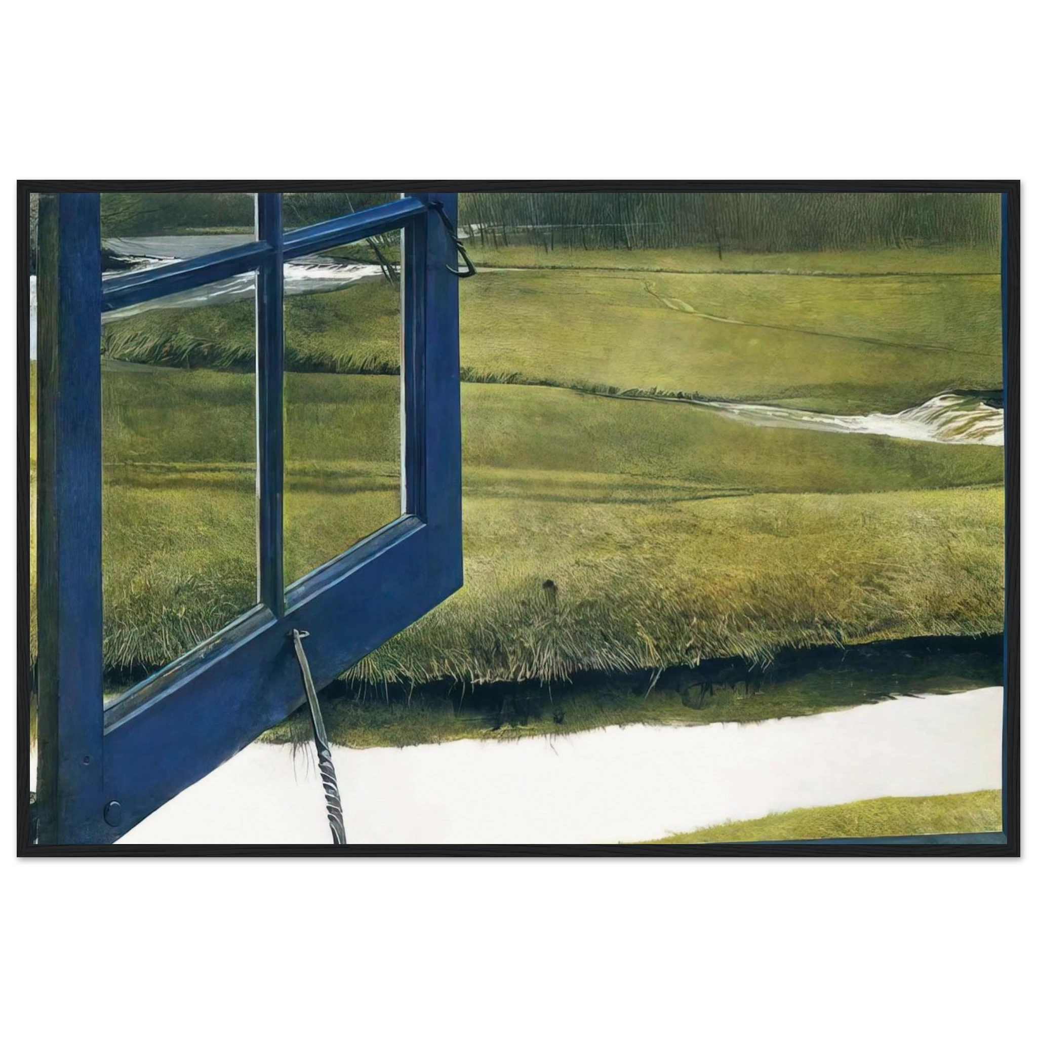 LOVE IN THE AFTERNOON Framed Poster | Andrew Wyeth Framed Prints Wall Art | Andrew Wyeth Prints