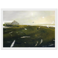 AIRBORNE Framed Poster | Andrew Wyeth Framed Prints Wall Art | Andrew Wyeth Prints