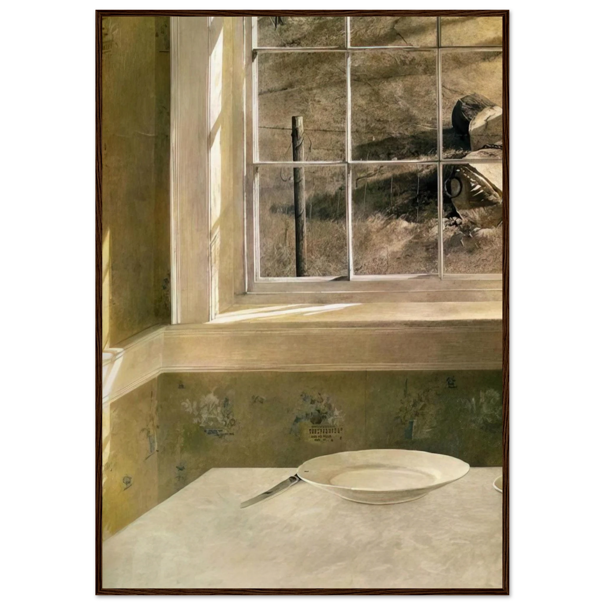 GROUNDHOG DAY Framed Poster | Andrew Wyeth Framed Prints Wall Art | Andrew Wyeth Prints