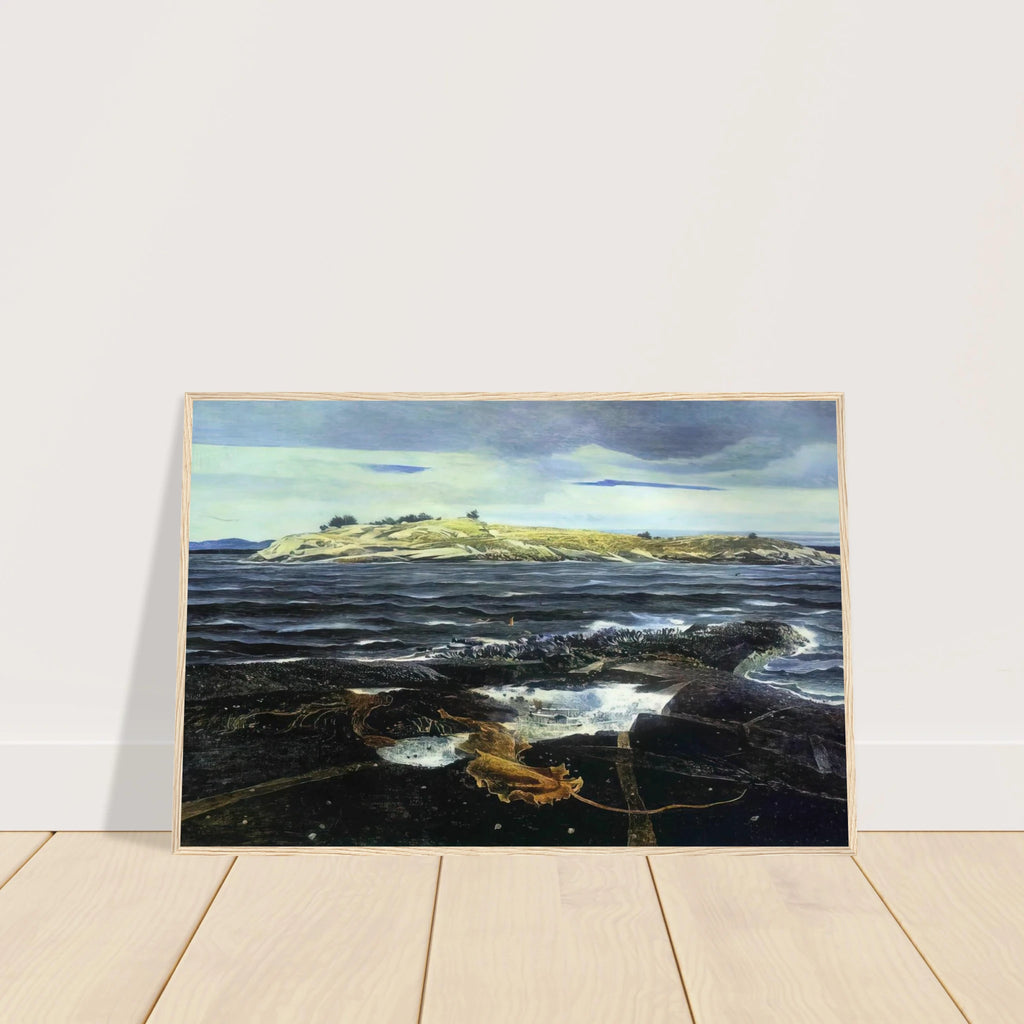 LITTLE CALDWELLS ISLAND Framed Poster | Andrew Wyeth Framed Prints Wall Art | Andrew Wyeth Prints