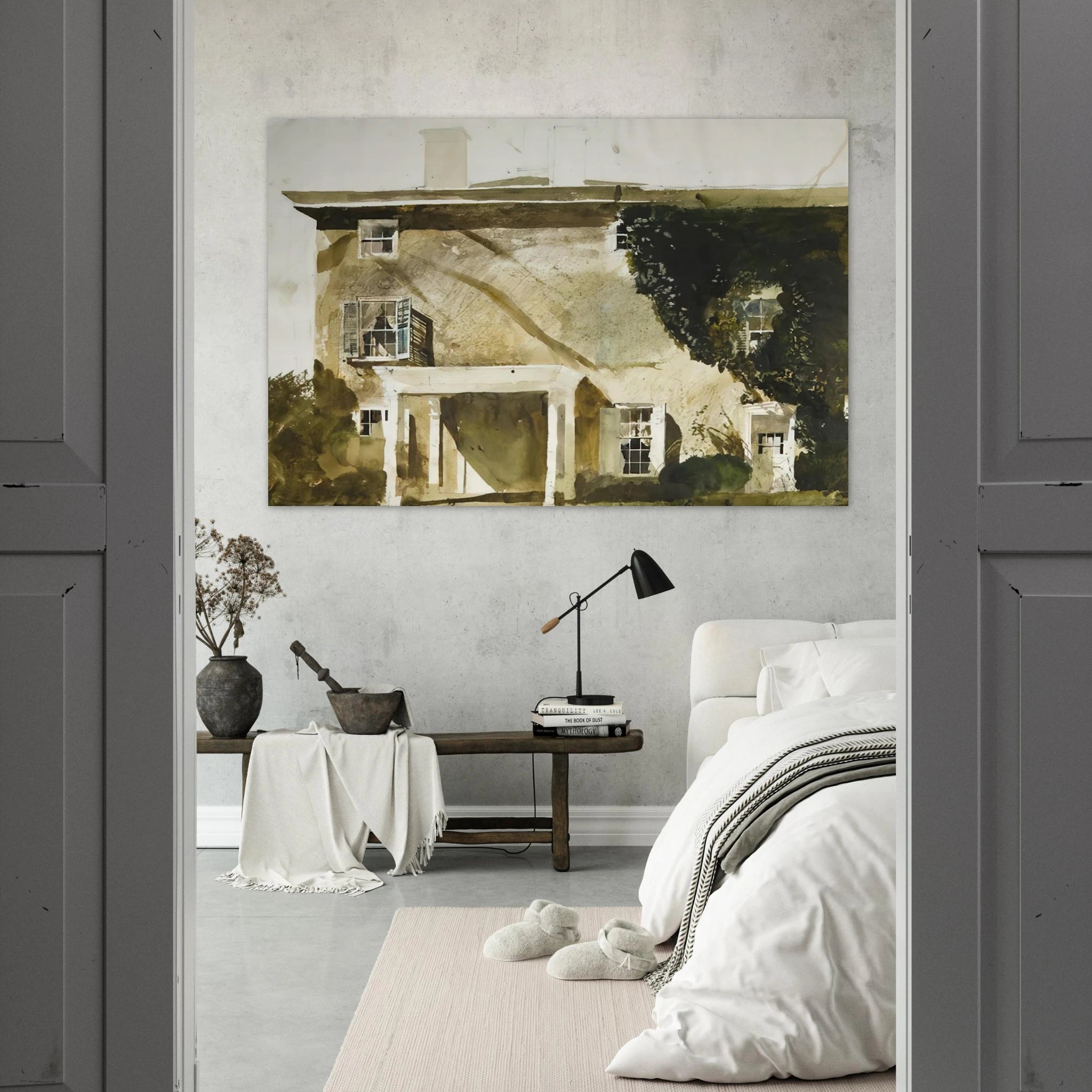 THE HATTON HOUSE 1967 Poster | Andrew Wyeth Poster | Andrew Wyeth Prints