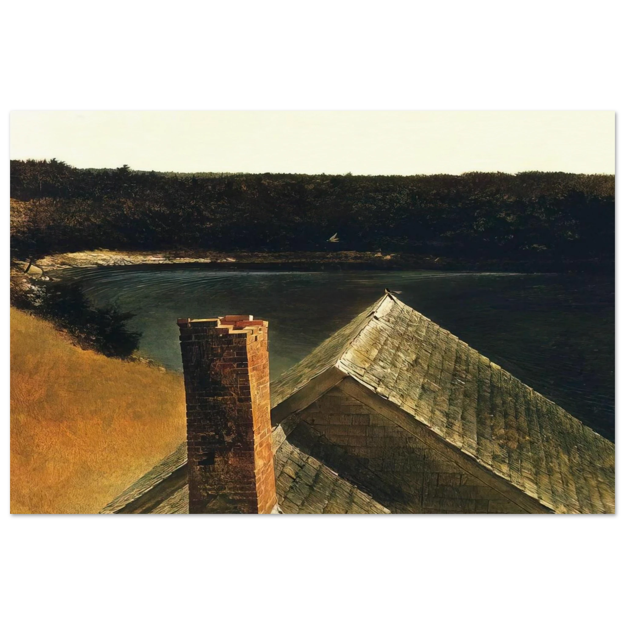 END OF OLSONS Poster | Andrew Wyeth Poster | Andrew Wyeth Prints