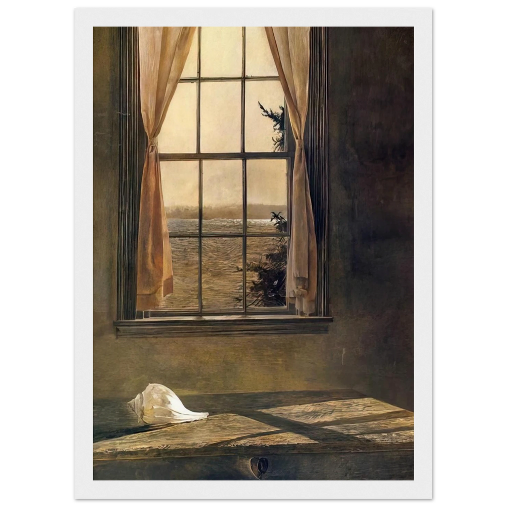 HER ROOM Framed Poster | Andrew Wyeth Framed Prints Wall Art | Andrew Wyeth Prints