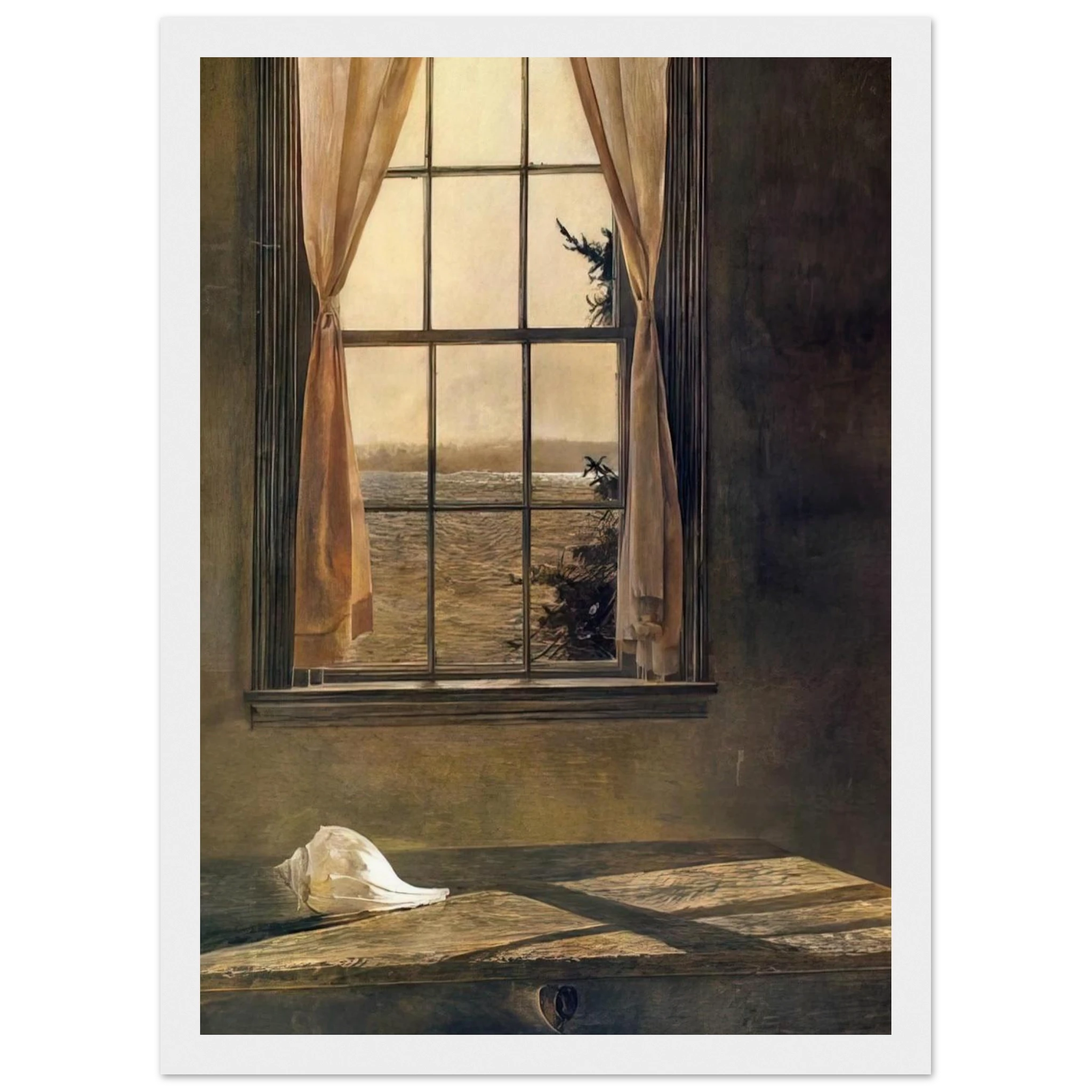 HER ROOM Framed Poster | Andrew Wyeth Framed Prints Wall Art | Andrew Wyeth Prints