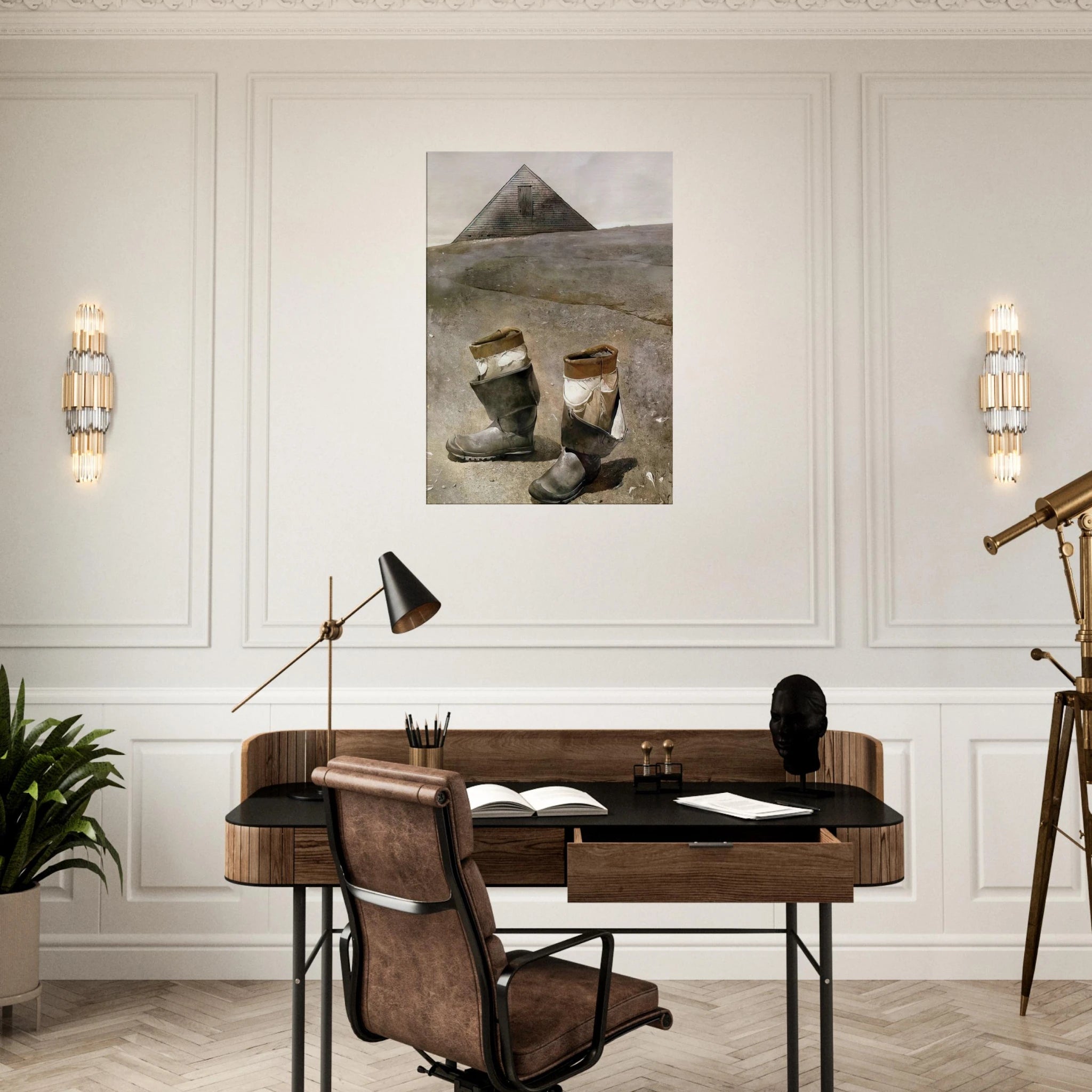 SEA BOOTS Canvas | Andrew Wyeth Canvas | Andrew Wyeth Prints