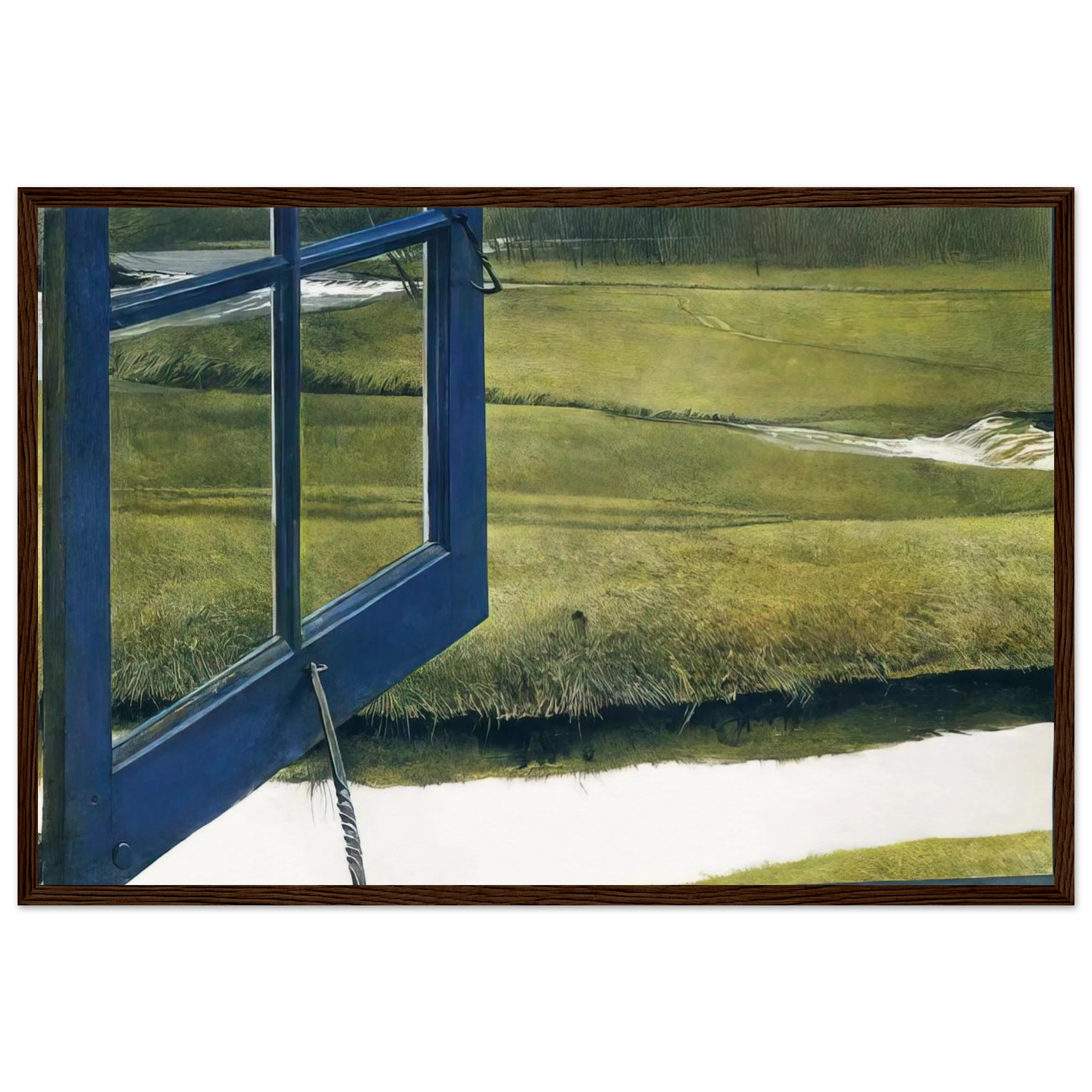 LOVE IN THE AFTERNOON Framed Poster | Andrew Wyeth Framed Prints Wall Art | Andrew Wyeth Prints