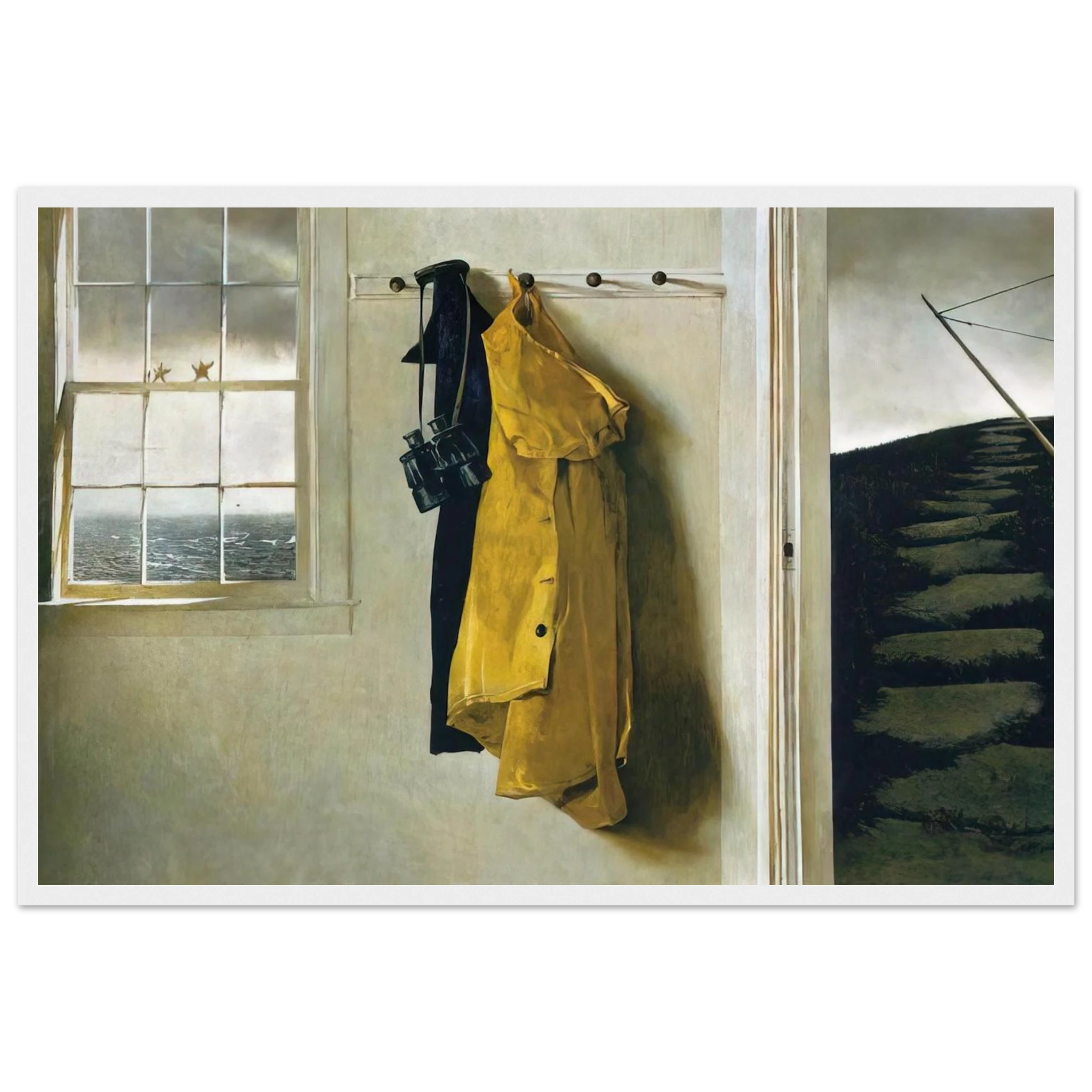 SQUALL Framed Poster | Andrew Wyeth Framed Prints Wall Art | Andrew Wyeth Prints