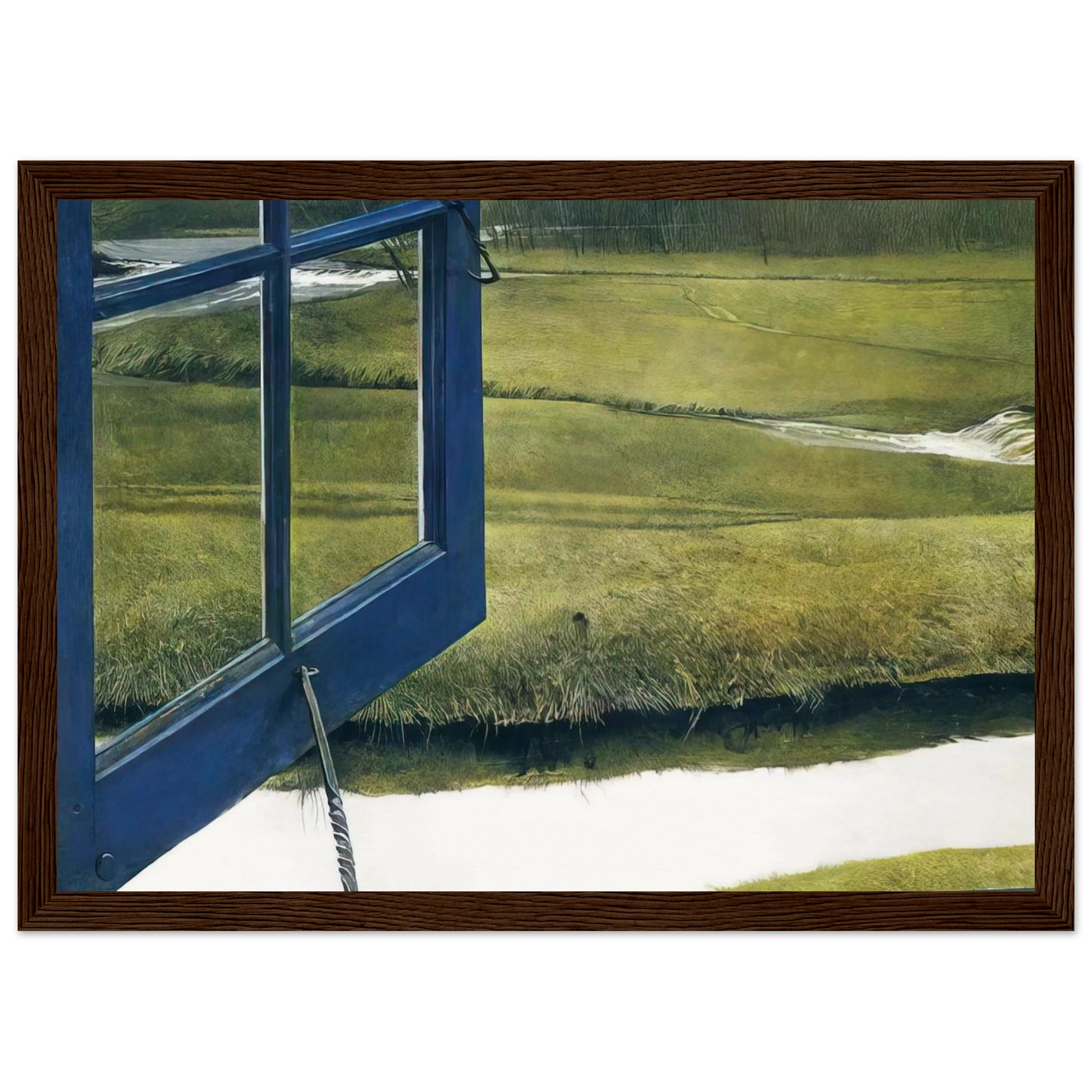 LOVE IN THE AFTERNOON Framed Poster | Andrew Wyeth Framed Prints Wall Art | Andrew Wyeth Prints