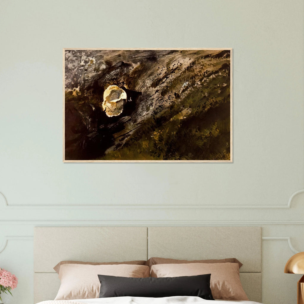 INLAND SHELL Framed Poster | Andrew Wyeth Framed Prints Wall Art | Andrew Wyeth Prints