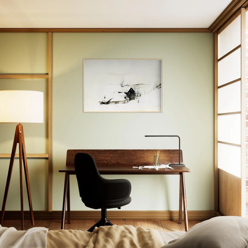THE CORNER Framed Poster | Andrew Wyeth Framed Prints Wall Art | Andrew Wyeth Prints