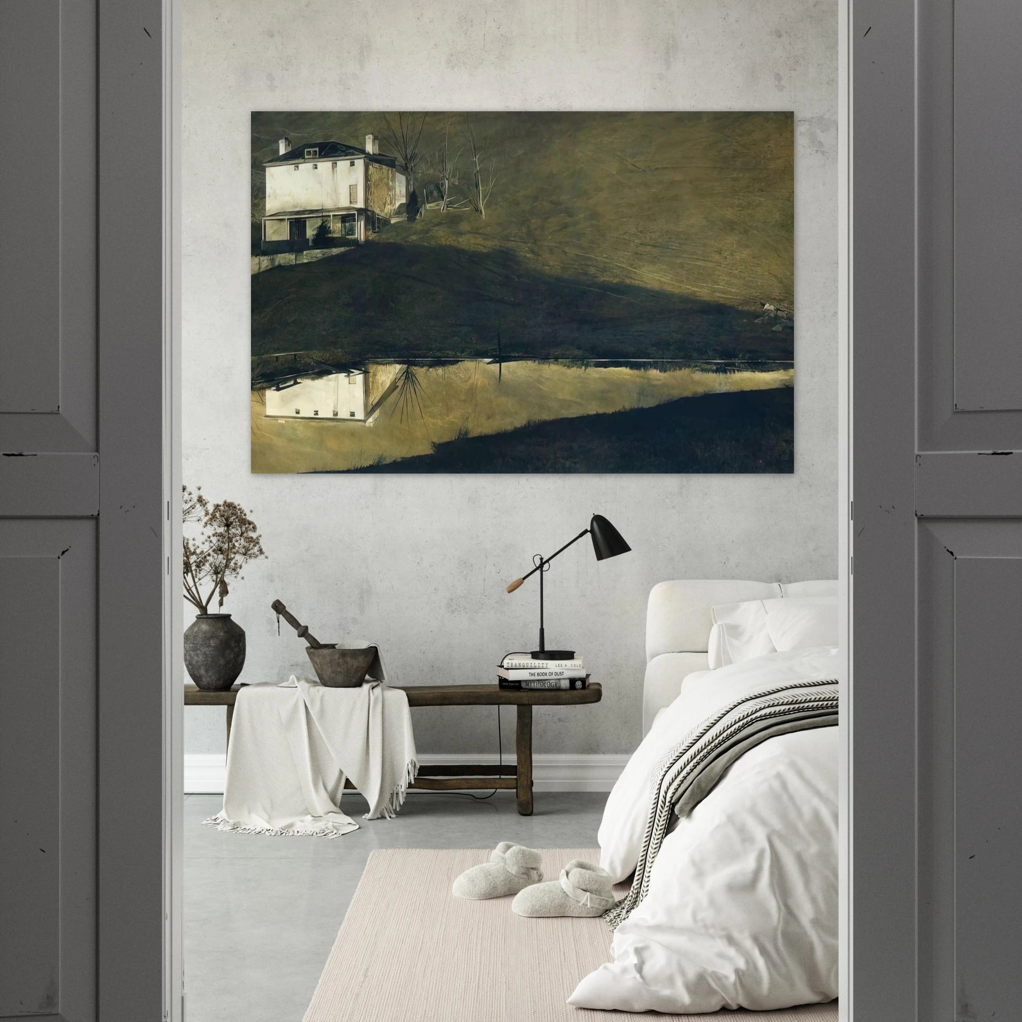 BROWN SWISS Poster | Andrew Wyeth Poster | Andrew Wyeth Prints