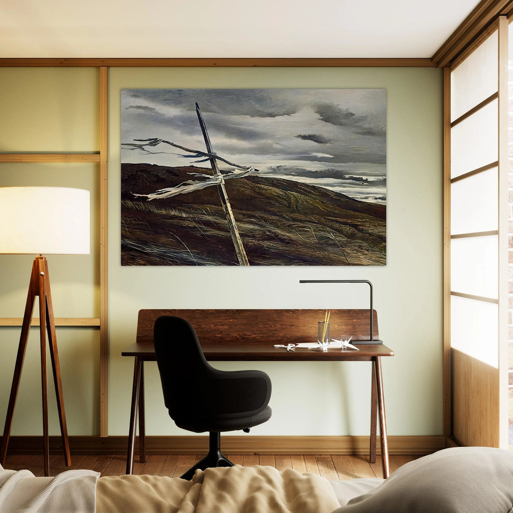 DODGES RIDGE 1947 Poster | Andrew Wyeth Poster | Andrew Wyeth Prints