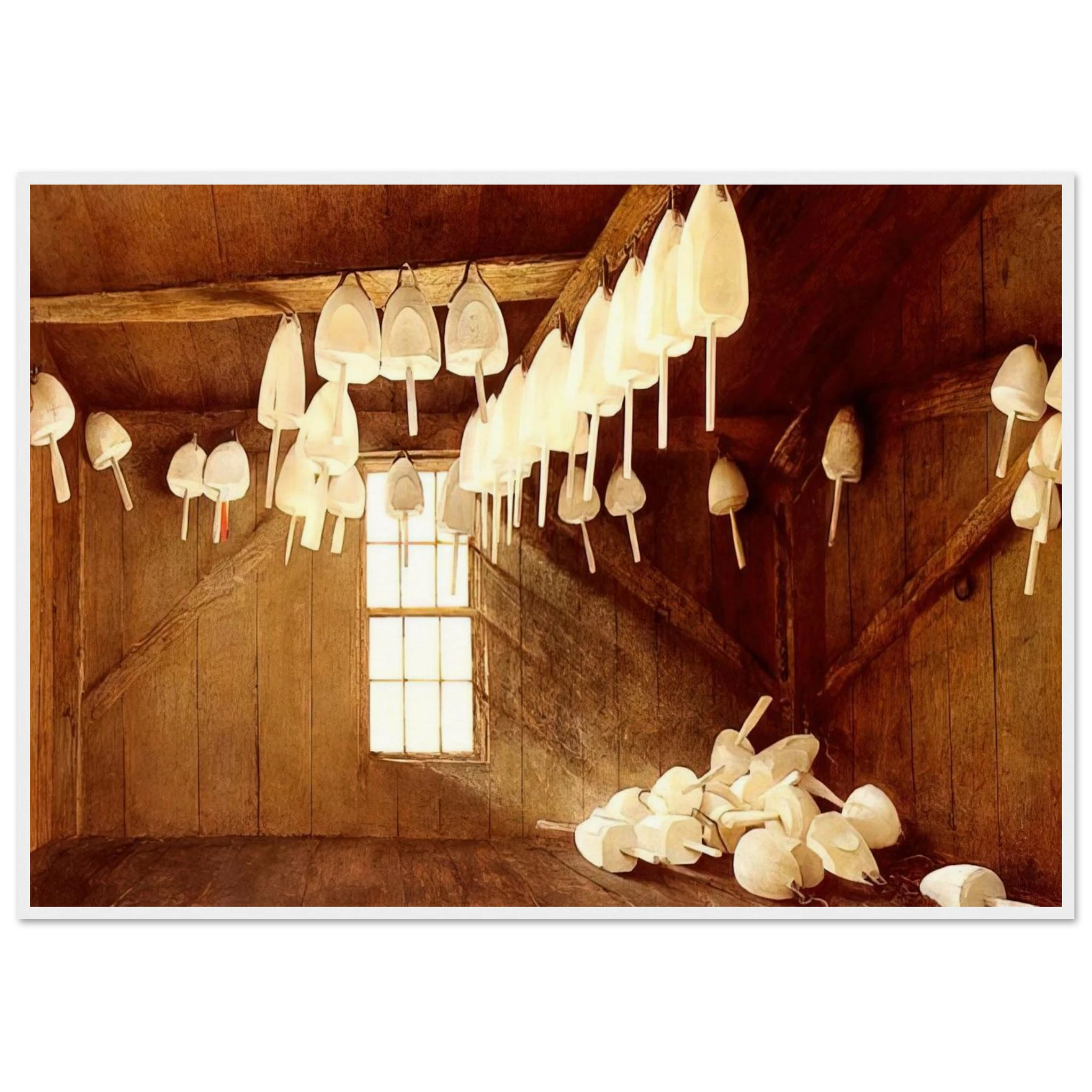 TOMORROW THE OUTER SHOALS Framed Poster | Andrew Wyeth Framed Prints Wall Art | Andrew Wyeth Prints
