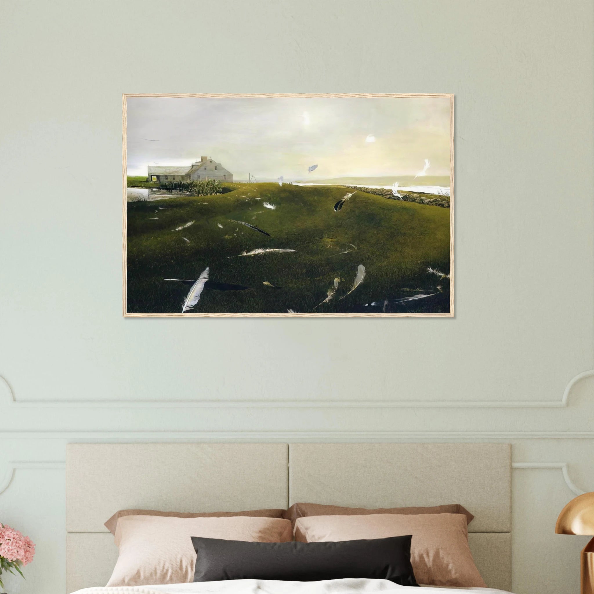 AIRBORNE Framed Poster | Andrew Wyeth Framed Prints Wall Art | Andrew Wyeth Prints