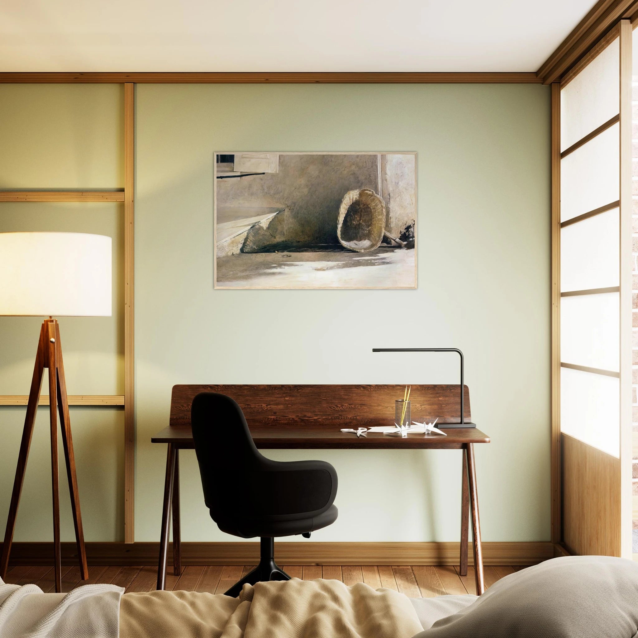 MONDAY MORNING Framed Poster | Andrew Wyeth Framed Prints Wall Art | Andrew Wyeth Prints
