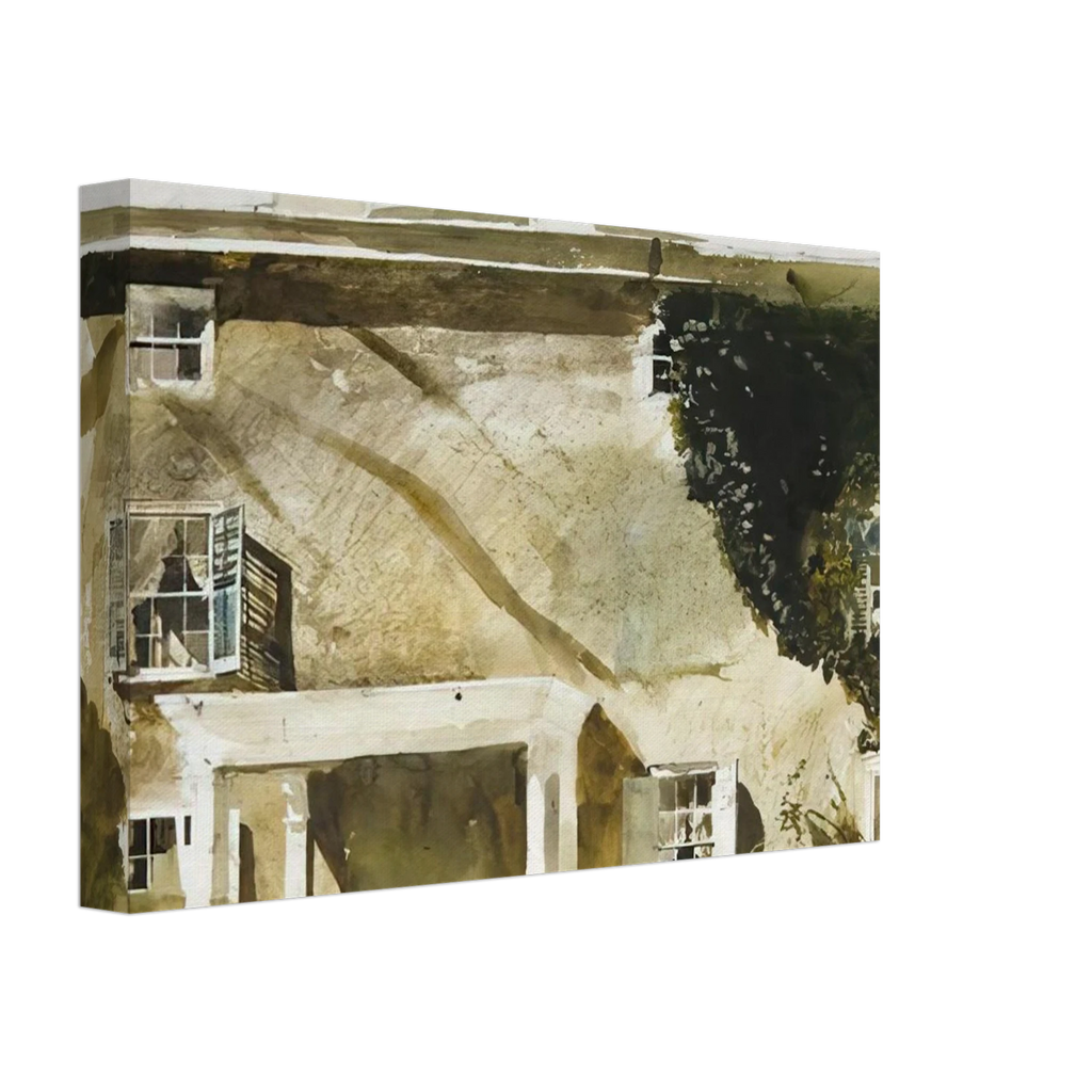 THE HATTON HOUSE 1967 Canvas | Andrew Wyeth Canvas | Andrew Wyeth Prints