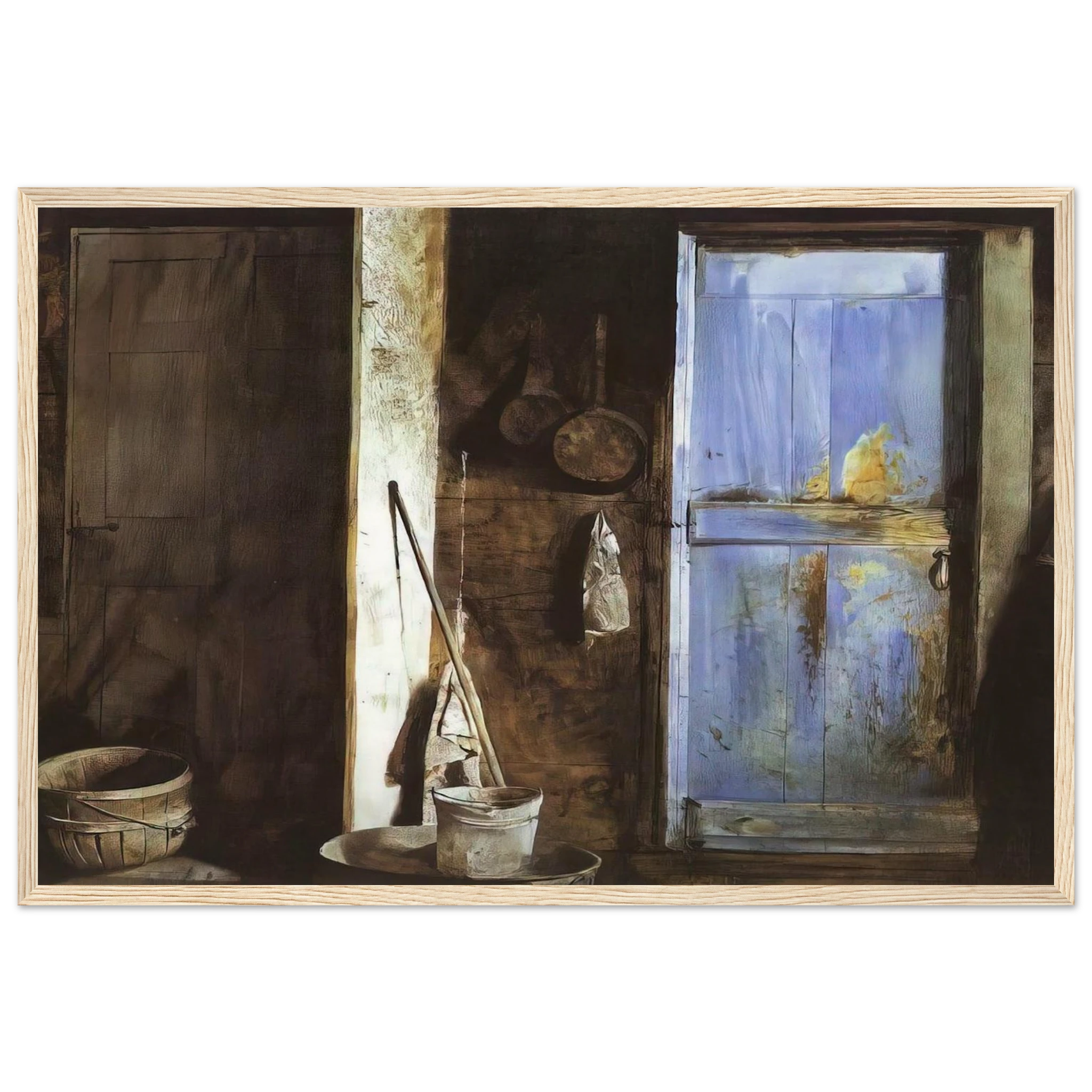ALVARO CHRISTINA Framed Poster | Andrew Wyeth Framed Prints Wall Art | Andrew Wyeth Prints