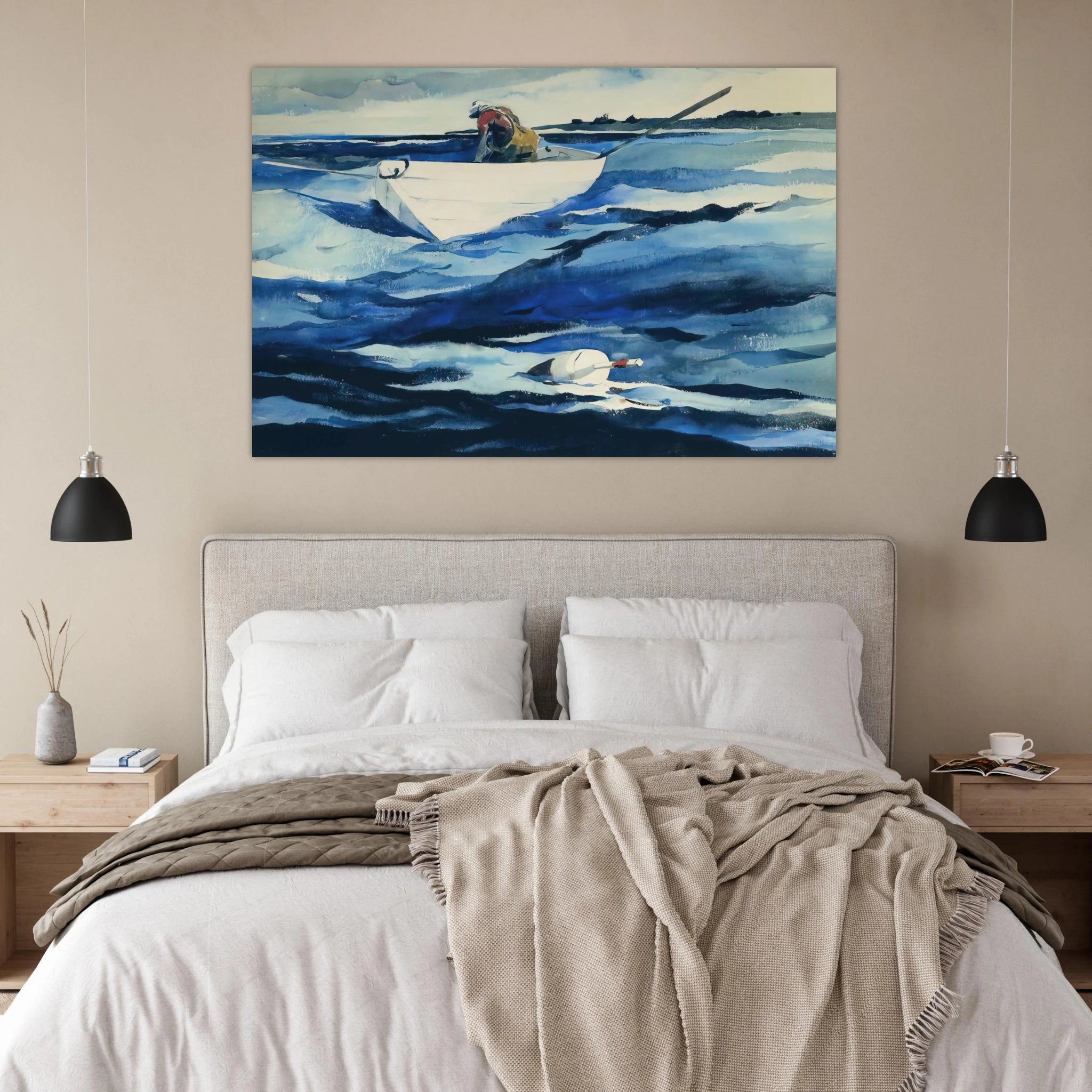 THE LOBSTERMAN Poster | Andrew Wyeth Poster | Andrew Wyeth Prints