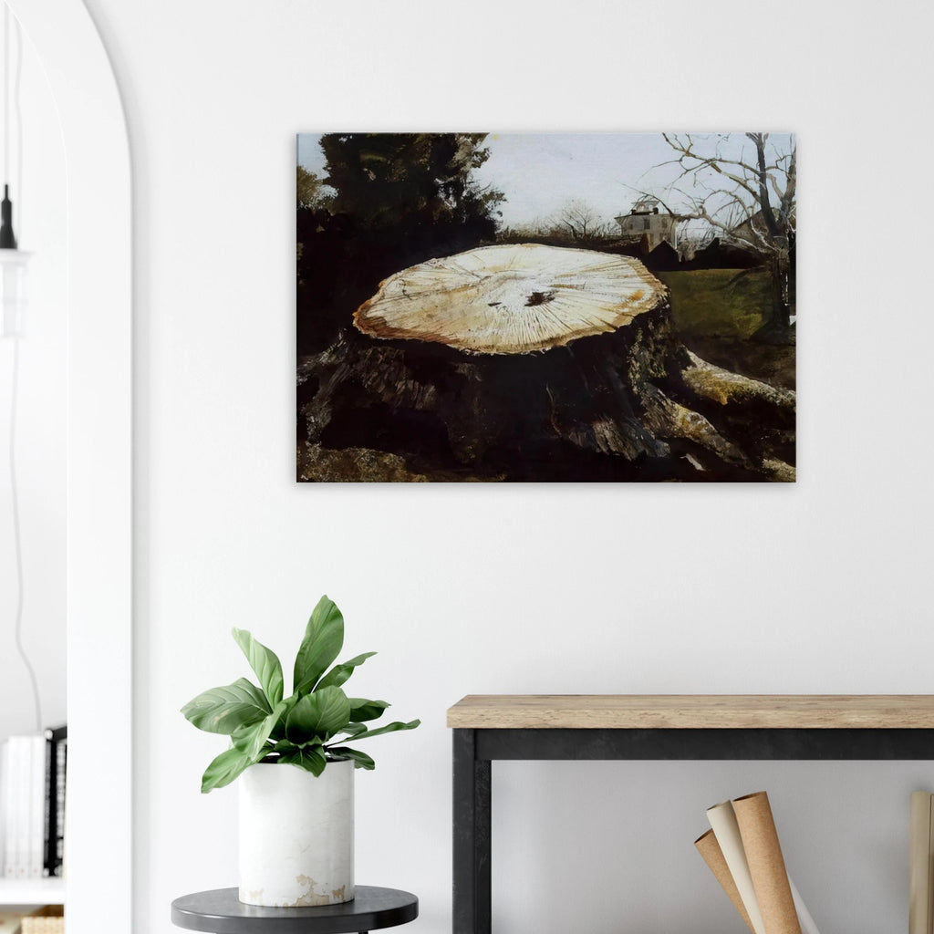 THE BIG OAK Canvas | Andrew Wyeth Canvas | Andrew Wyeth Prints