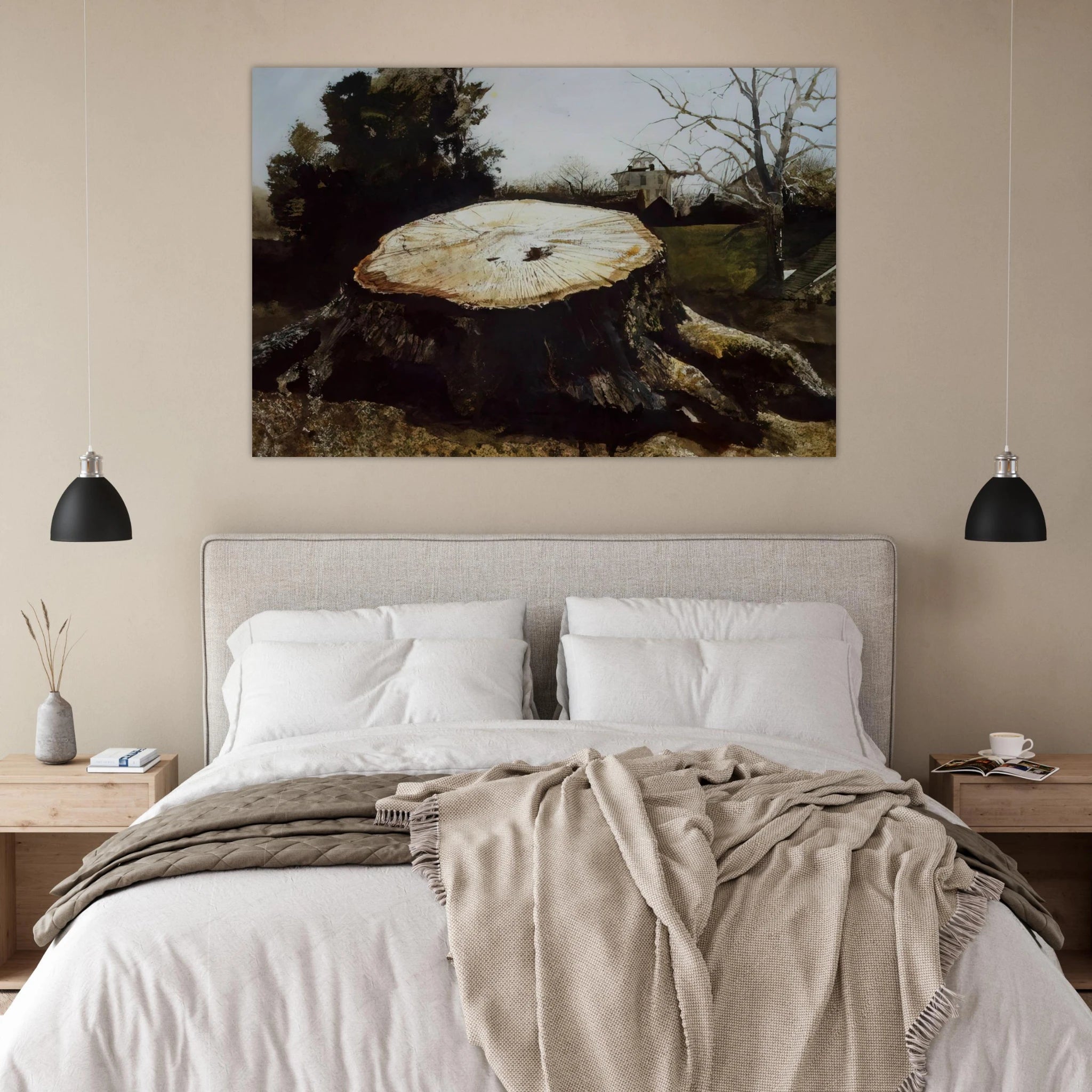 THE BIG OAK Poster | Andrew Wyeth Poster | Andrew Wyeth Prints