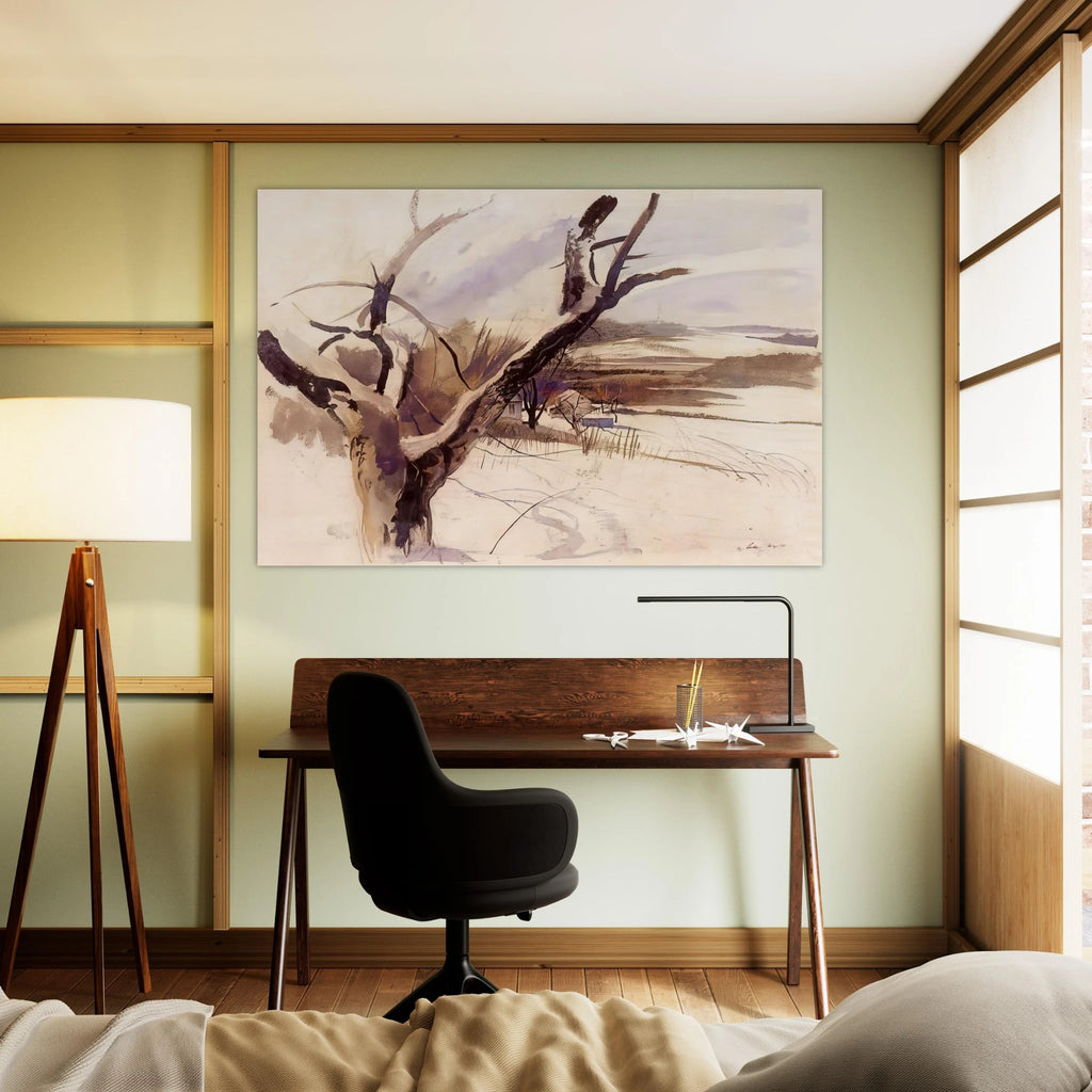 WINTER FARM SCENE Poster | Andrew Wyeth Poster | Andrew Wyeth Prints