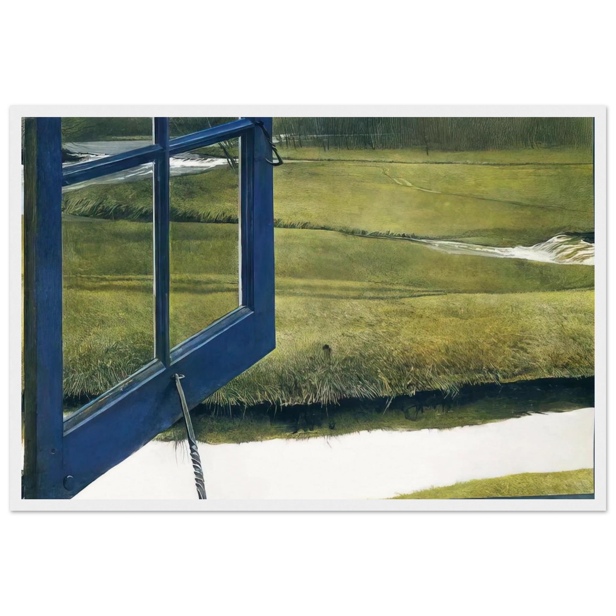 LOVE IN THE AFTERNOON Framed Poster | Andrew Wyeth Framed Prints Wall Art | Andrew Wyeth Prints