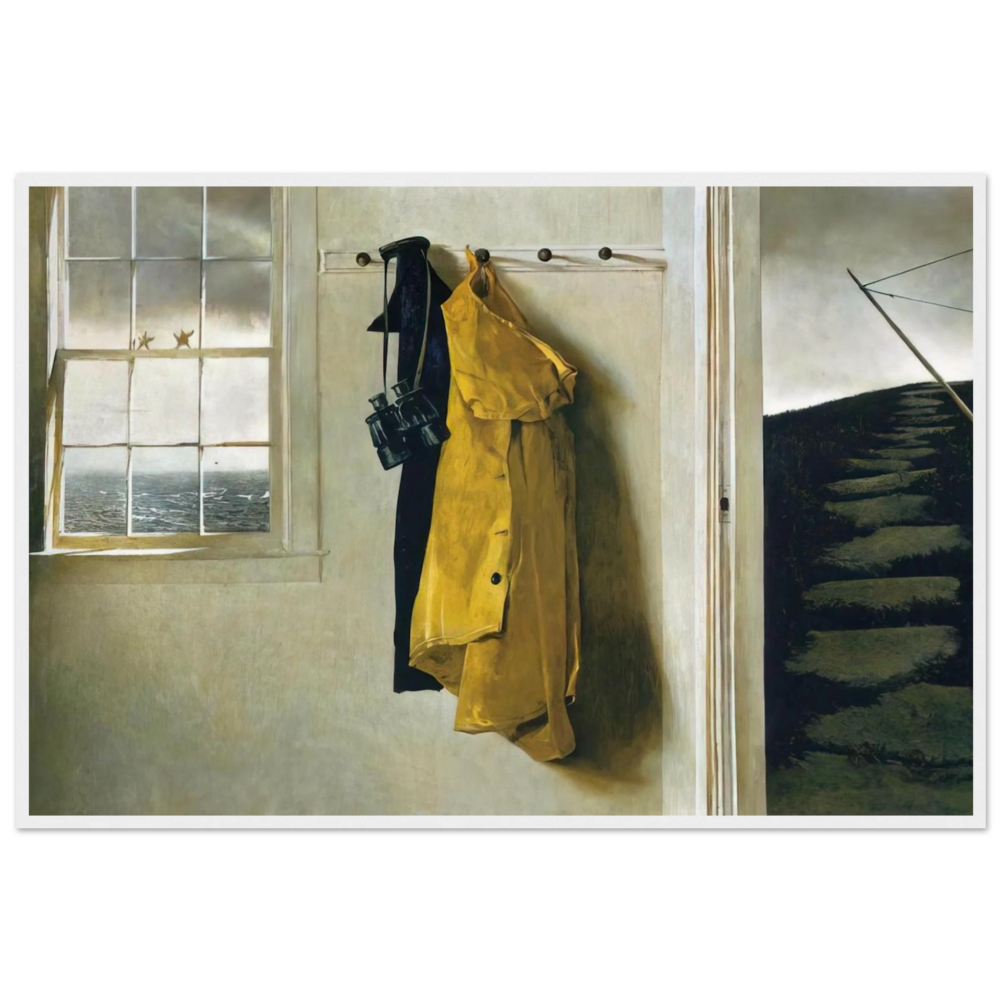 SQUALL Framed Poster | Andrew Wyeth Framed Prints Wall Art | Andrew Wyeth Prints