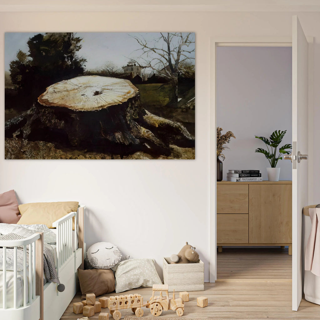 THE BIG OAK Poster | Andrew Wyeth Poster | Andrew Wyeth Prints