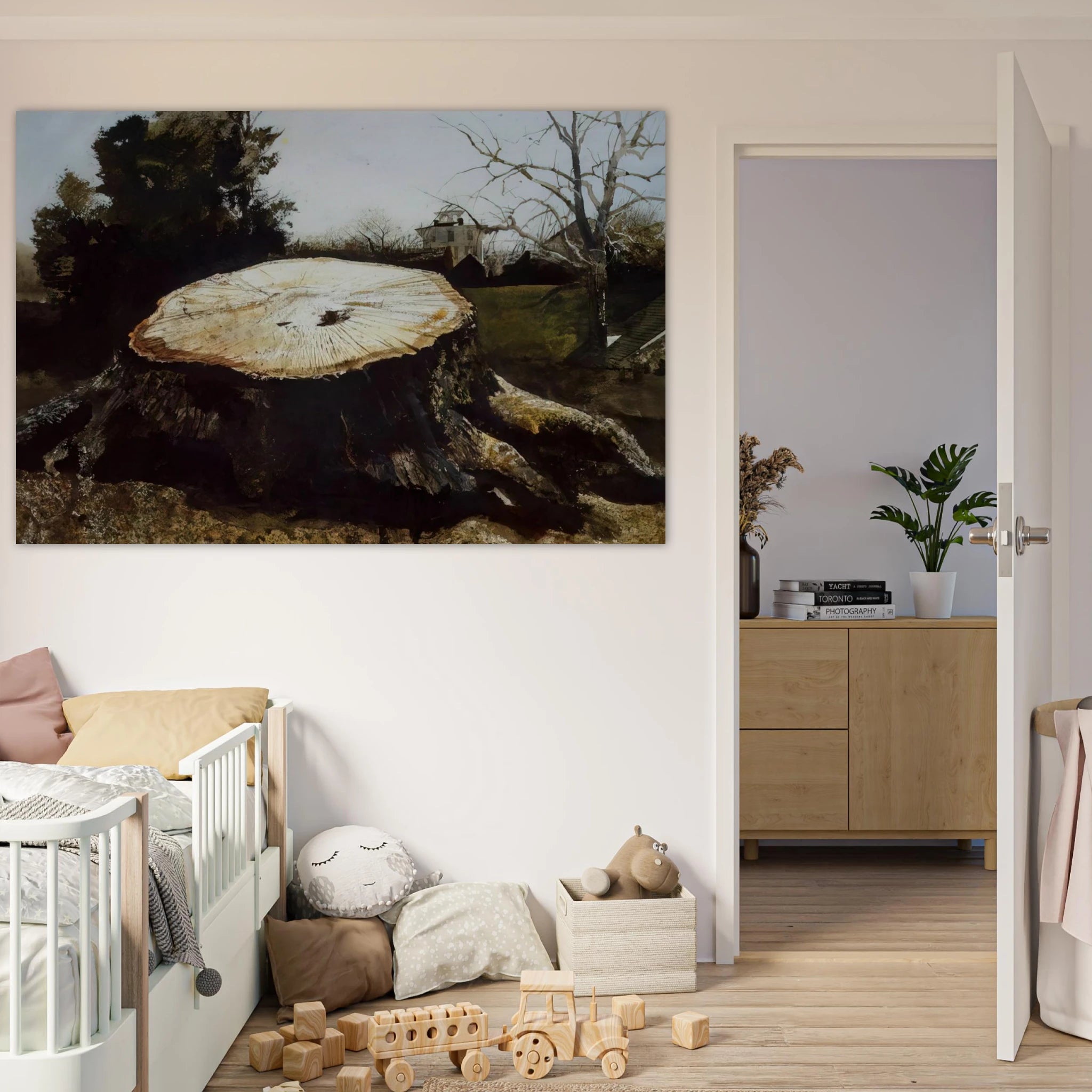 THE BIG OAK Poster | Andrew Wyeth Poster | Andrew Wyeth Prints