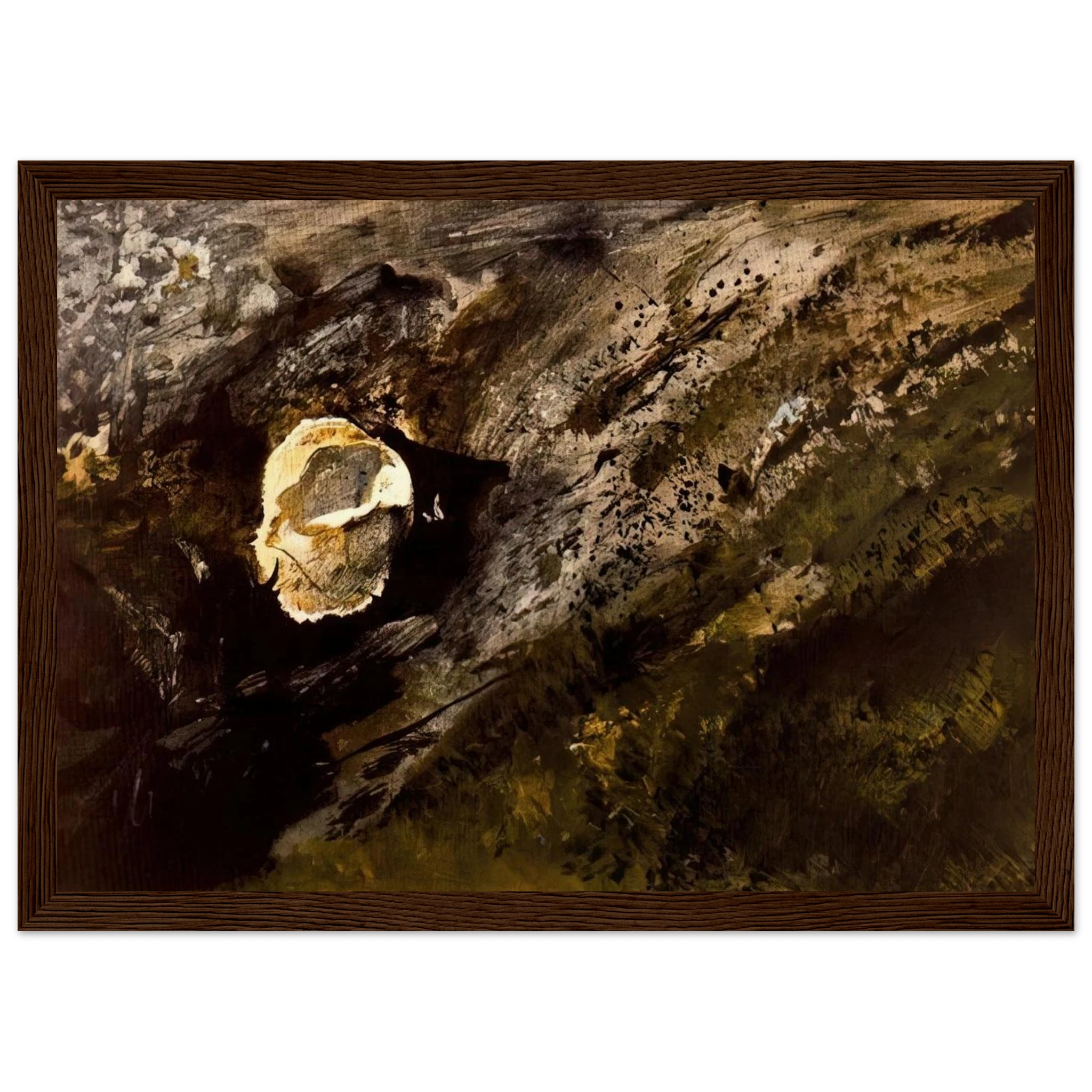 INLAND SHELL Framed Poster | Andrew Wyeth Framed Prints Wall Art | Andrew Wyeth Prints