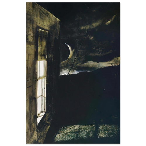 CRESCENT MOON Poster | Andrew Wyeth Poster | Andrew Wyeth Prints