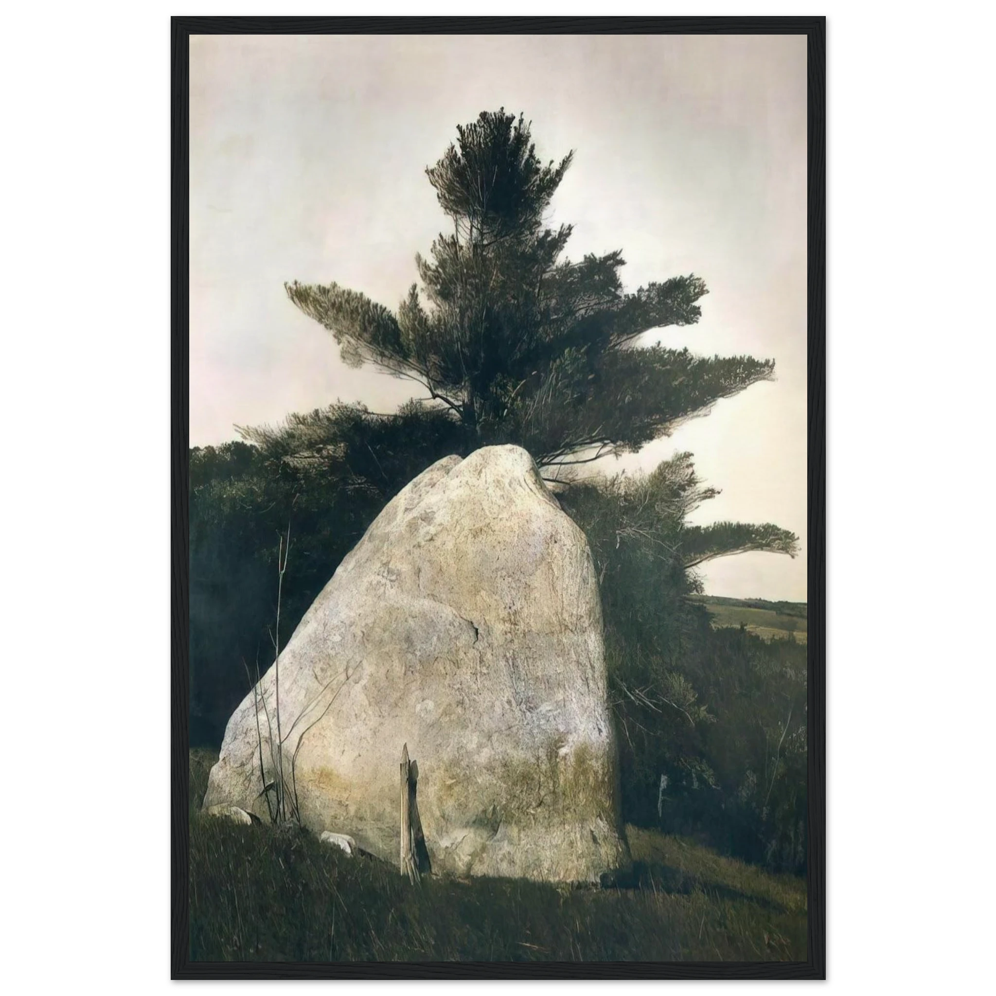 PENNSYLVANIA LANDSCAPE Framed Poster | Andrew Wyeth Framed Prints Wall Art | Andrew Wyeth Prints